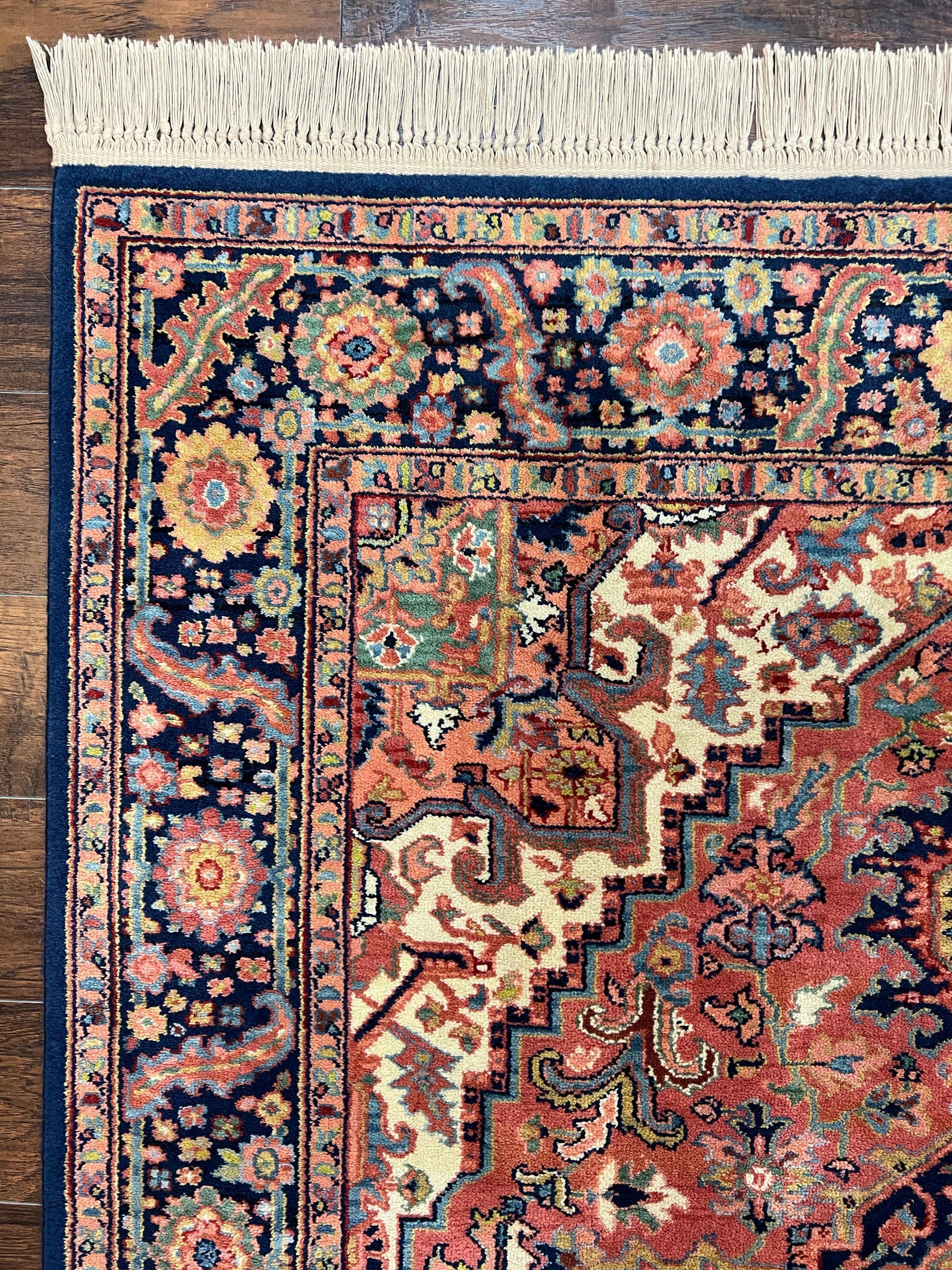 Karastan Heriz Rug 5'9" x 9', Vintage Karastan Wool Carpet Heriz Pattern #726, Rare, Hard to Find, Original 700 Series, Heriz Serapi Rug - Jewel Rugs