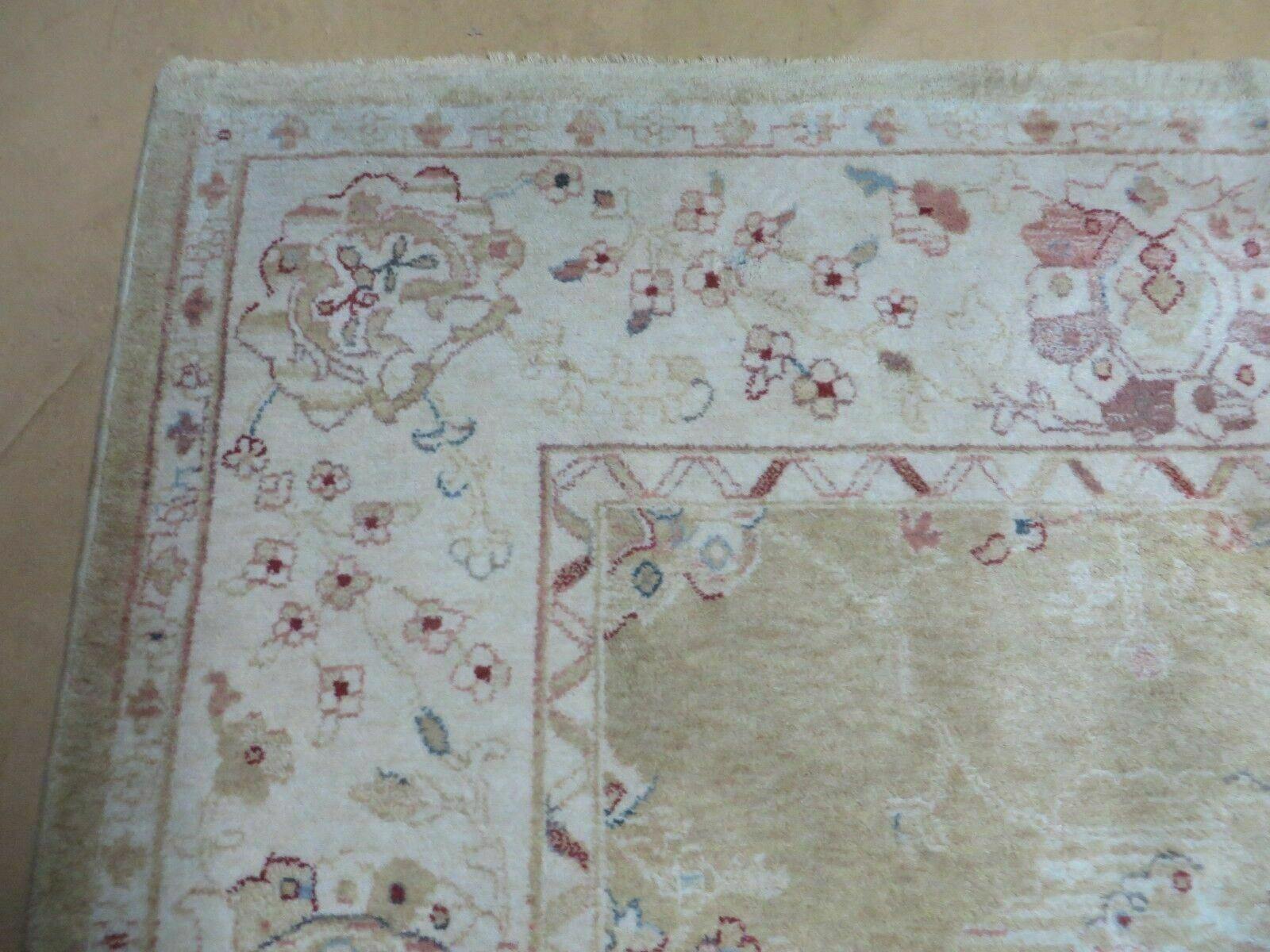 Karastan Rug 8x11 Wool Pile Oushak Pattern Vintage Carpet - Jewel Rugs