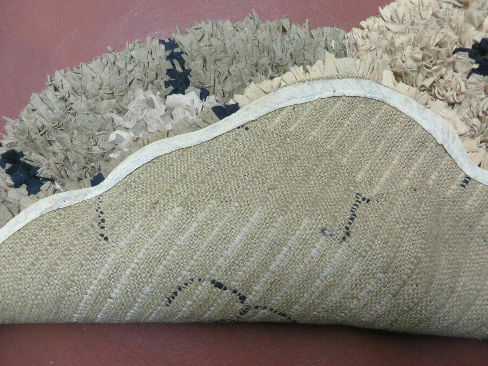 2' X 3' Vintage HOMEFIRES Thai Rya Shag Rug Modern Lion Shaped Thailand Nice - Jewel Rugs