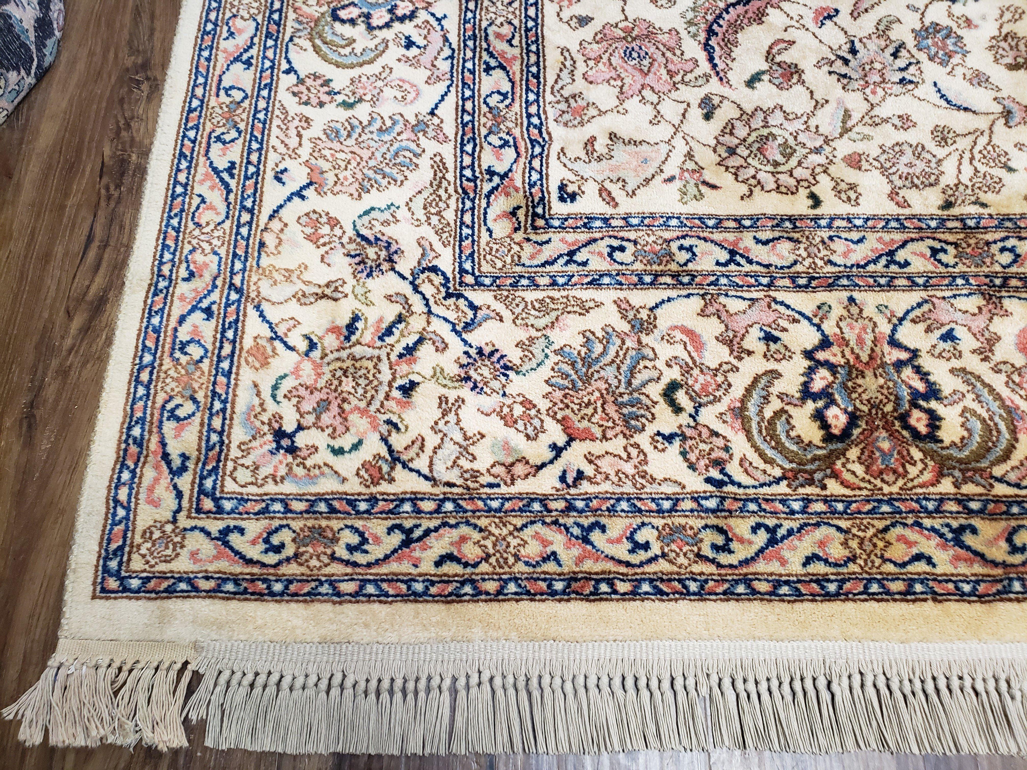 Karastan Rug 8' 8" x 12', Tabriz Design #738, Vintage Karastan Carpet, Discontinued Karastan 8.8 x 12, Mothproof Wool Rug, USA Made - Jewel Rugs