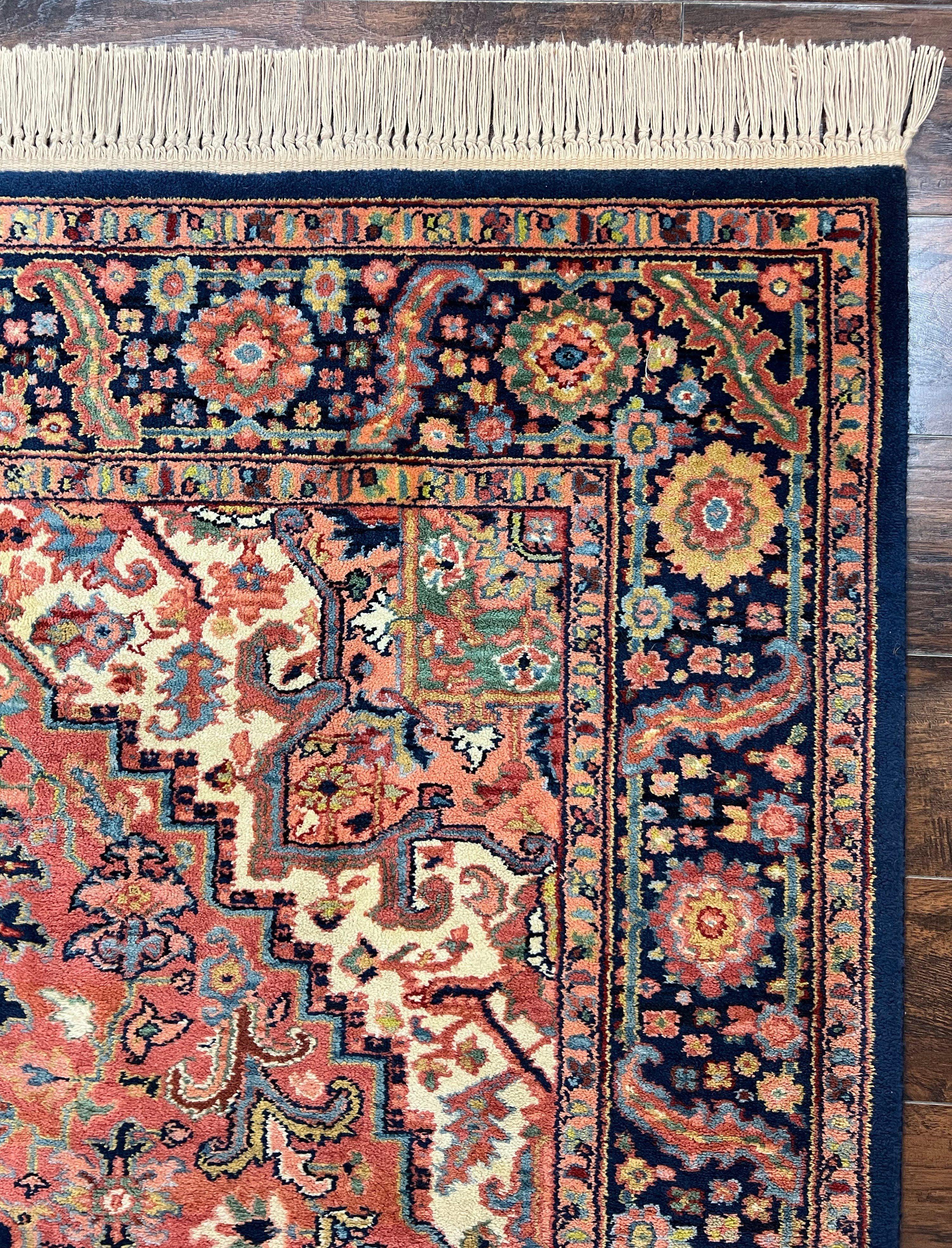 Karastan Heriz Rug 5'9" x 9', Vintage Karastan Wool Carpet Heriz Pattern #726, Rare, Hard to Find, Original 700 Series, Heriz Serapi Rug - Jewel Rugs