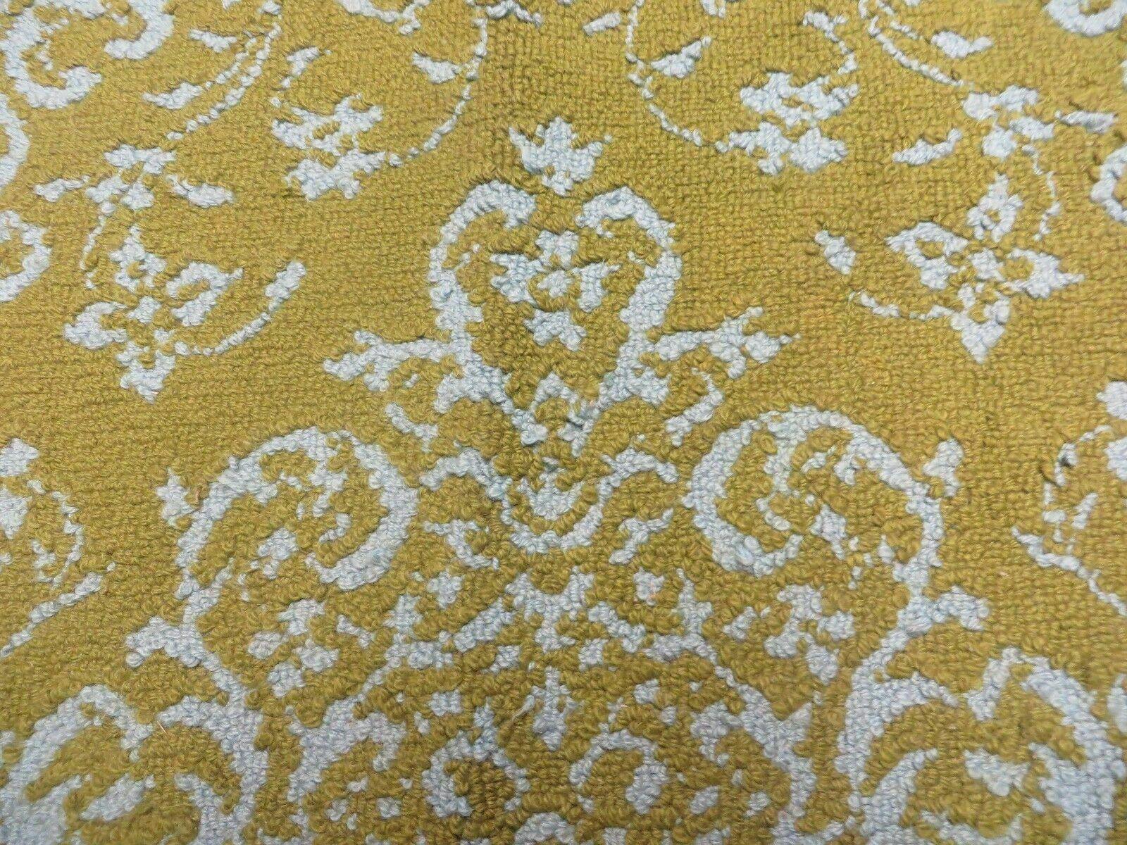 4' 6" X 6' 6" American Made Karastan Porteau Iberian Moss Green Wool Rug Beauty - Jewel Rugs