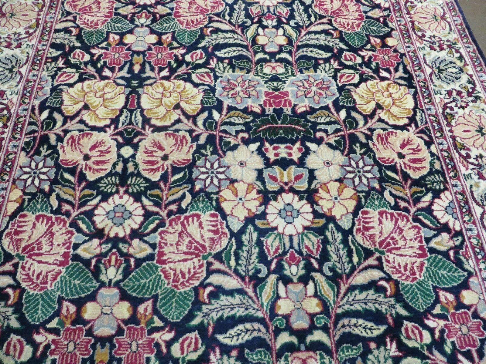 5' X 7' Vintage Handmade William Morris Arts & Crafts Wool Rug Carpet Traditional Style Home Décor - Jewel Rugs