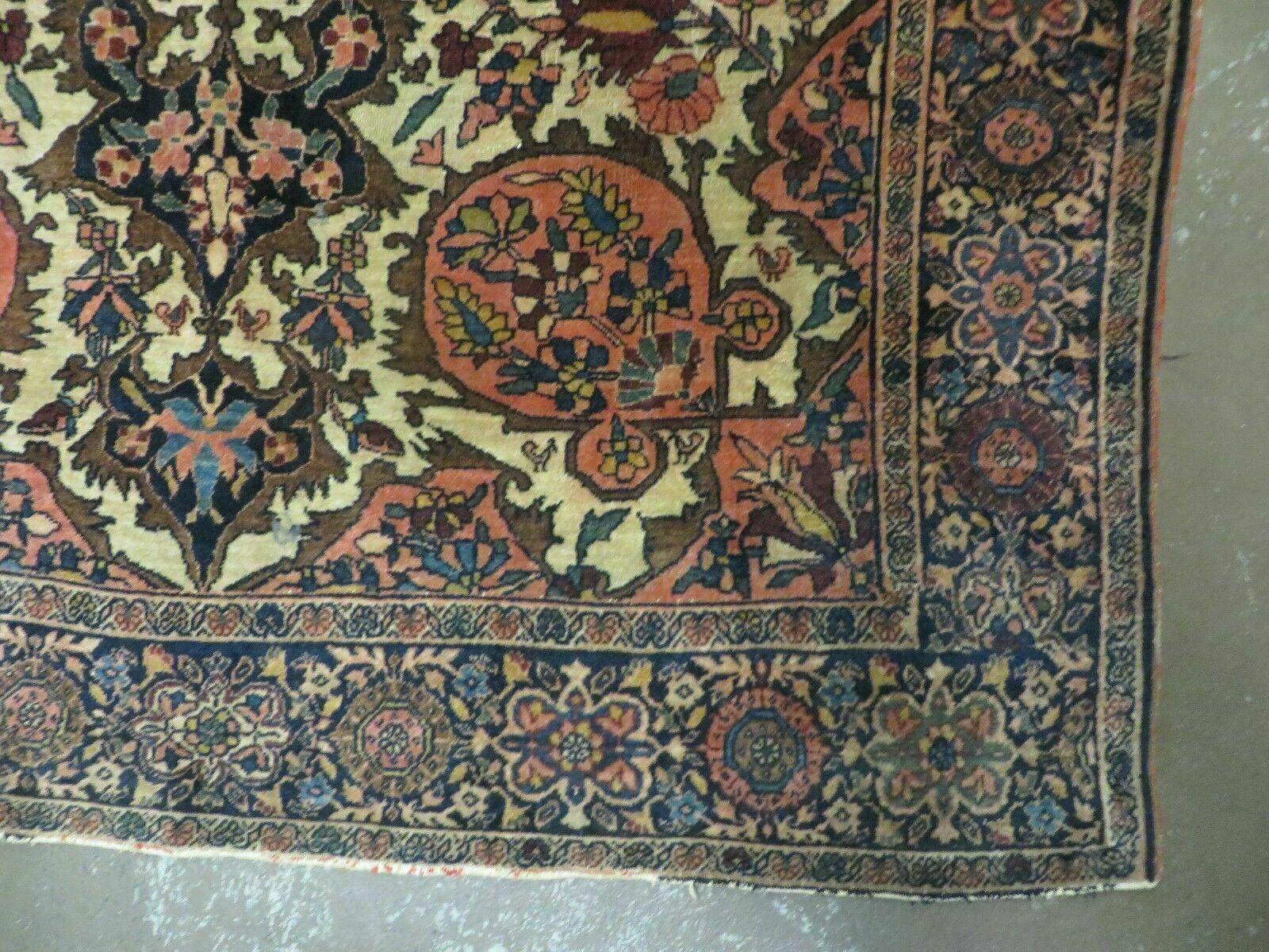 4' X 6' Antique Ultra Fine Handmade India Floral Oriental Wool Rug Carpet Nice - Jewel Rugs