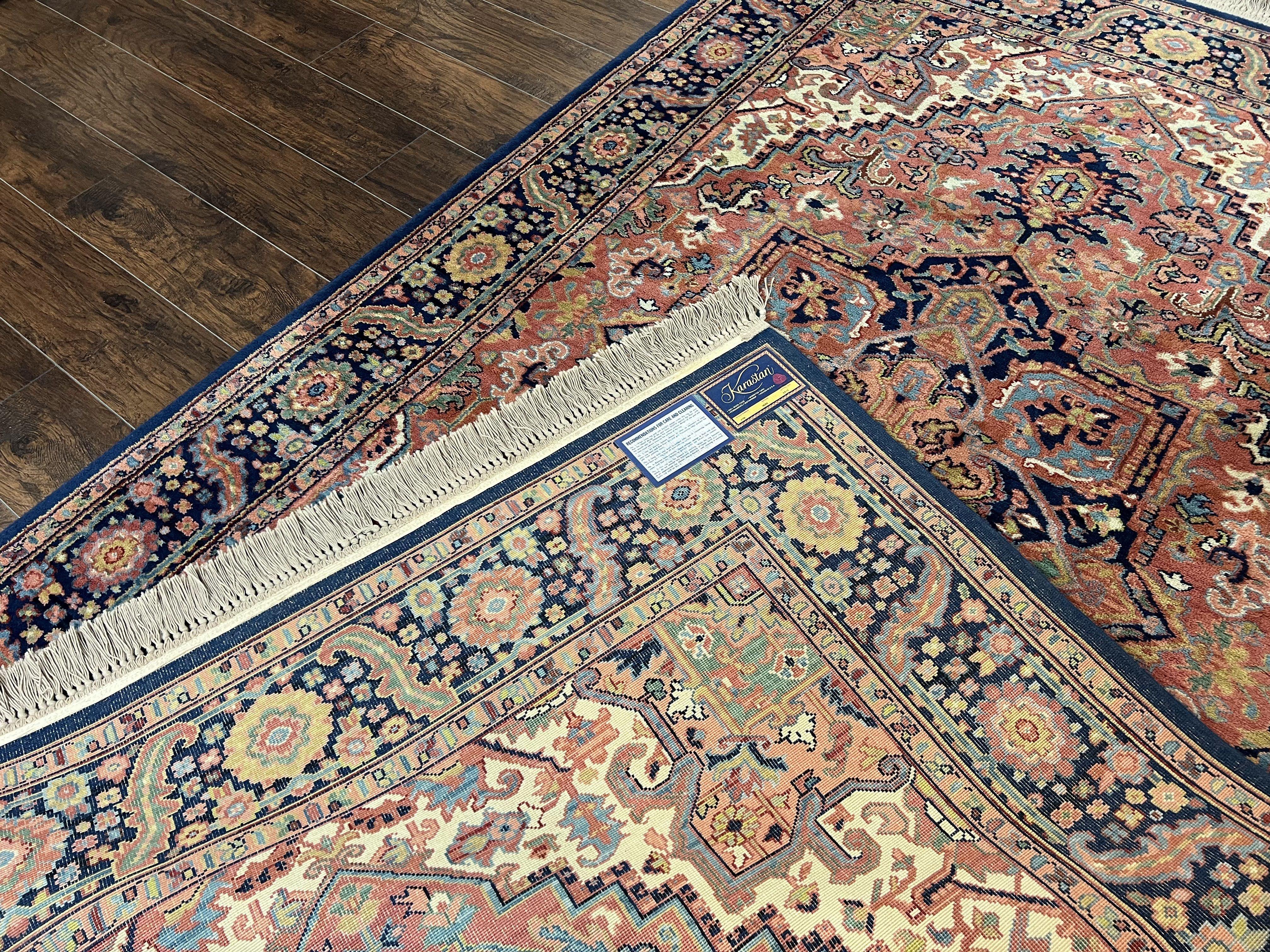 Karastan Heriz Rug 5'9" x 9', Vintage Karastan Wool Carpet Heriz Pattern #726, Rare, Hard to Find, Original 700 Series, Heriz Serapi Rug - Jewel Rugs