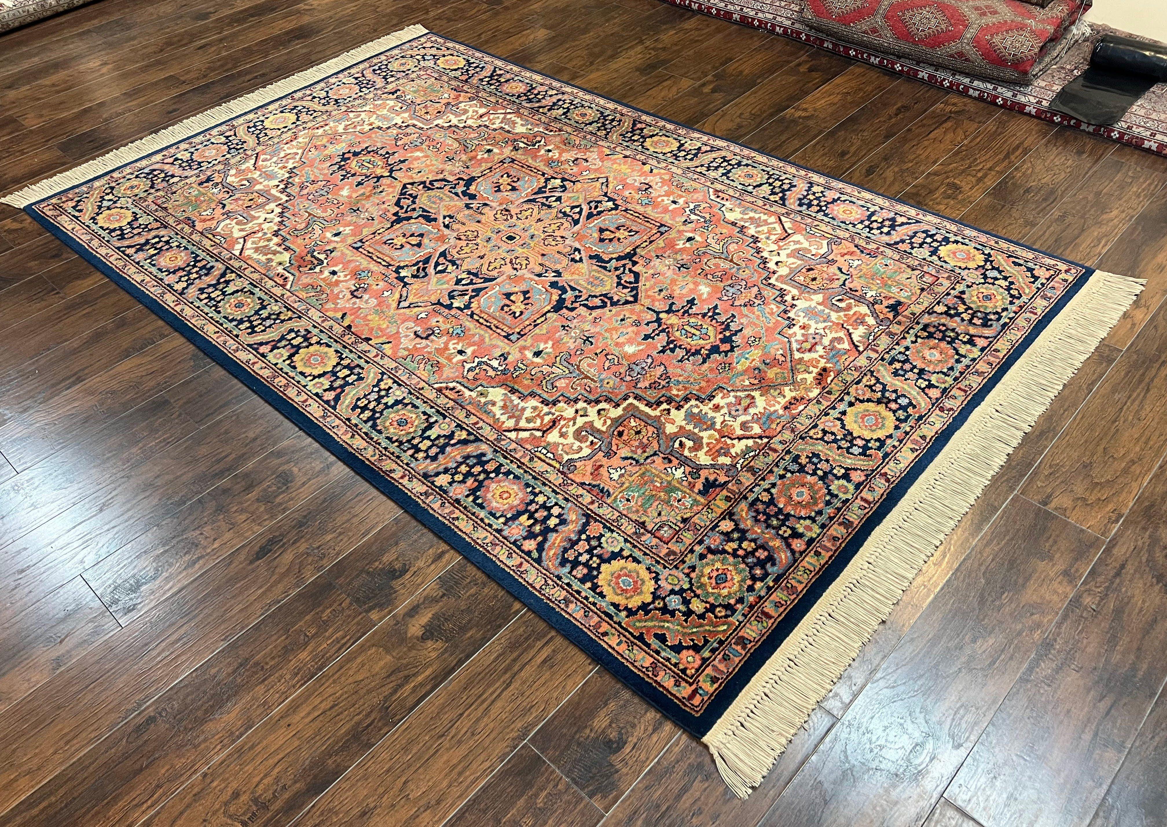 Karastan Heriz Rug 5'9" x 9', Vintage Karastan Wool Carpet Heriz Pattern #726, Rare, Hard to Find, Original 700 Series, Heriz Serapi Rug - Jewel Rugs