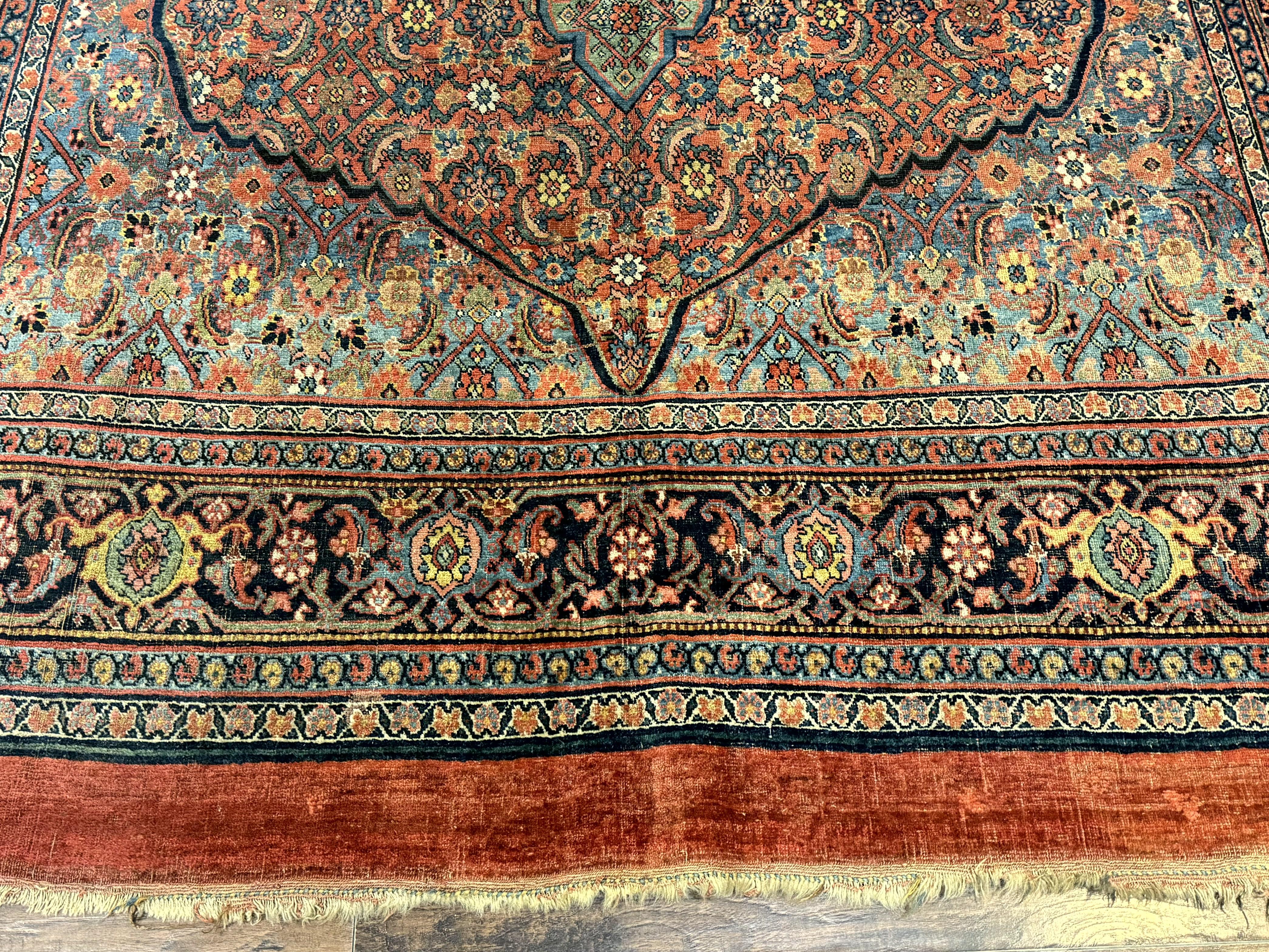 Antique Persian Bijar Rug 7x15 - Jewel Rugs