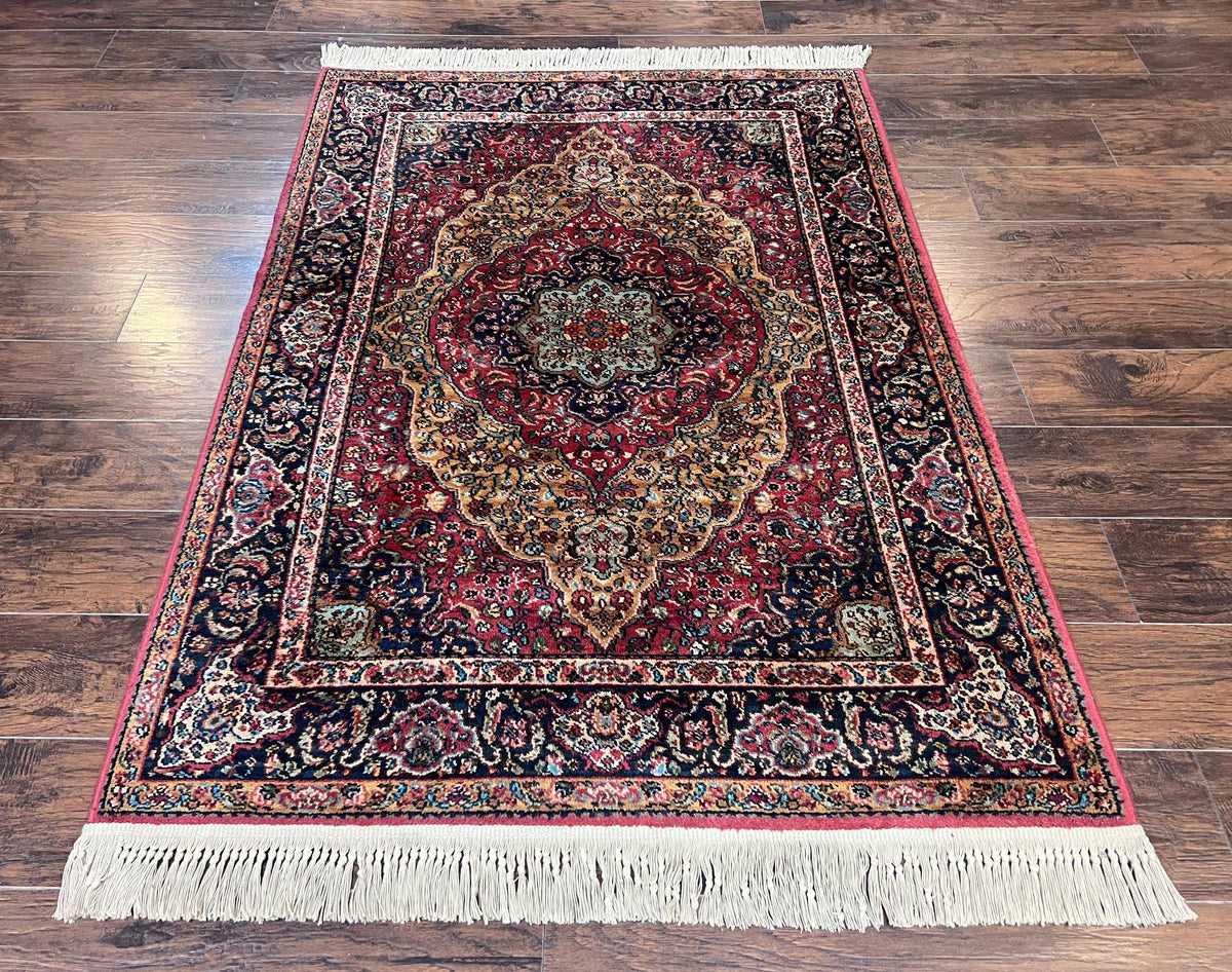 Karastan Rug 4x6 Medallion Kirman 700/718, Original Karastan Collecti
