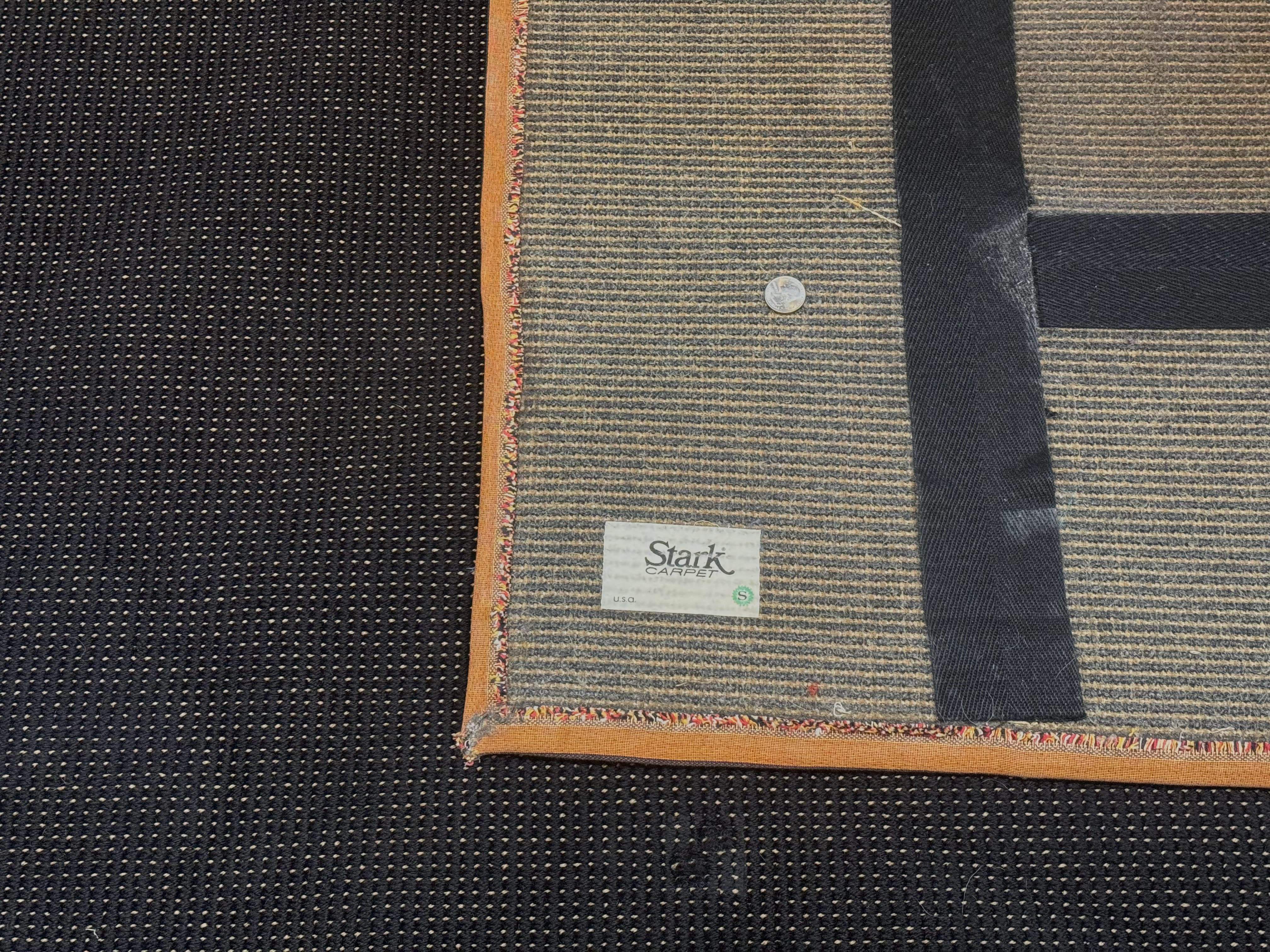 Palace Sized Stark Area Rug 12x19, Black Carpet - Jewel Rugs