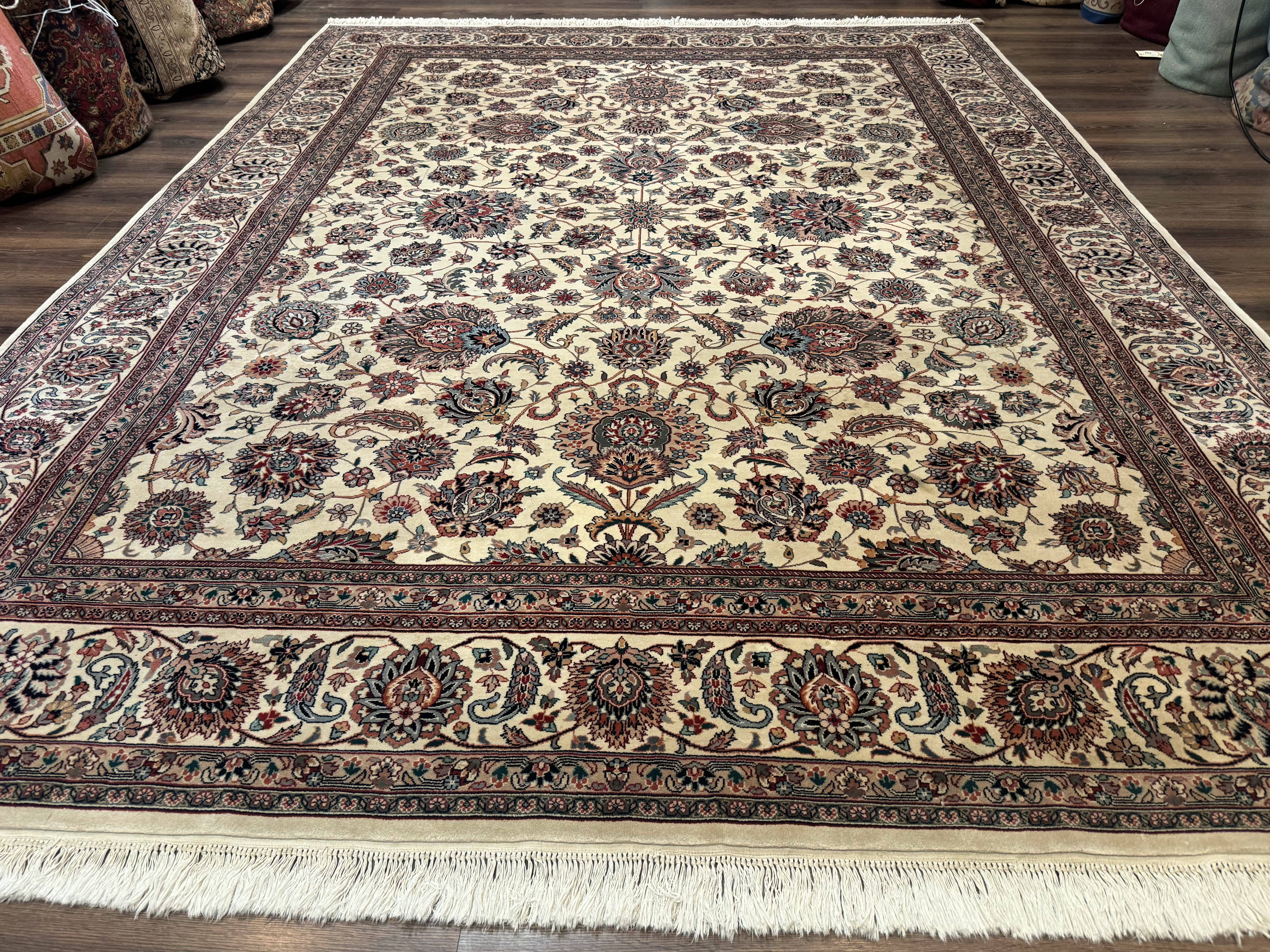 Pak Persian Rug 9x12, Allover Pattern, Fine Handmade Oriental Carpet - Jewel Rugs