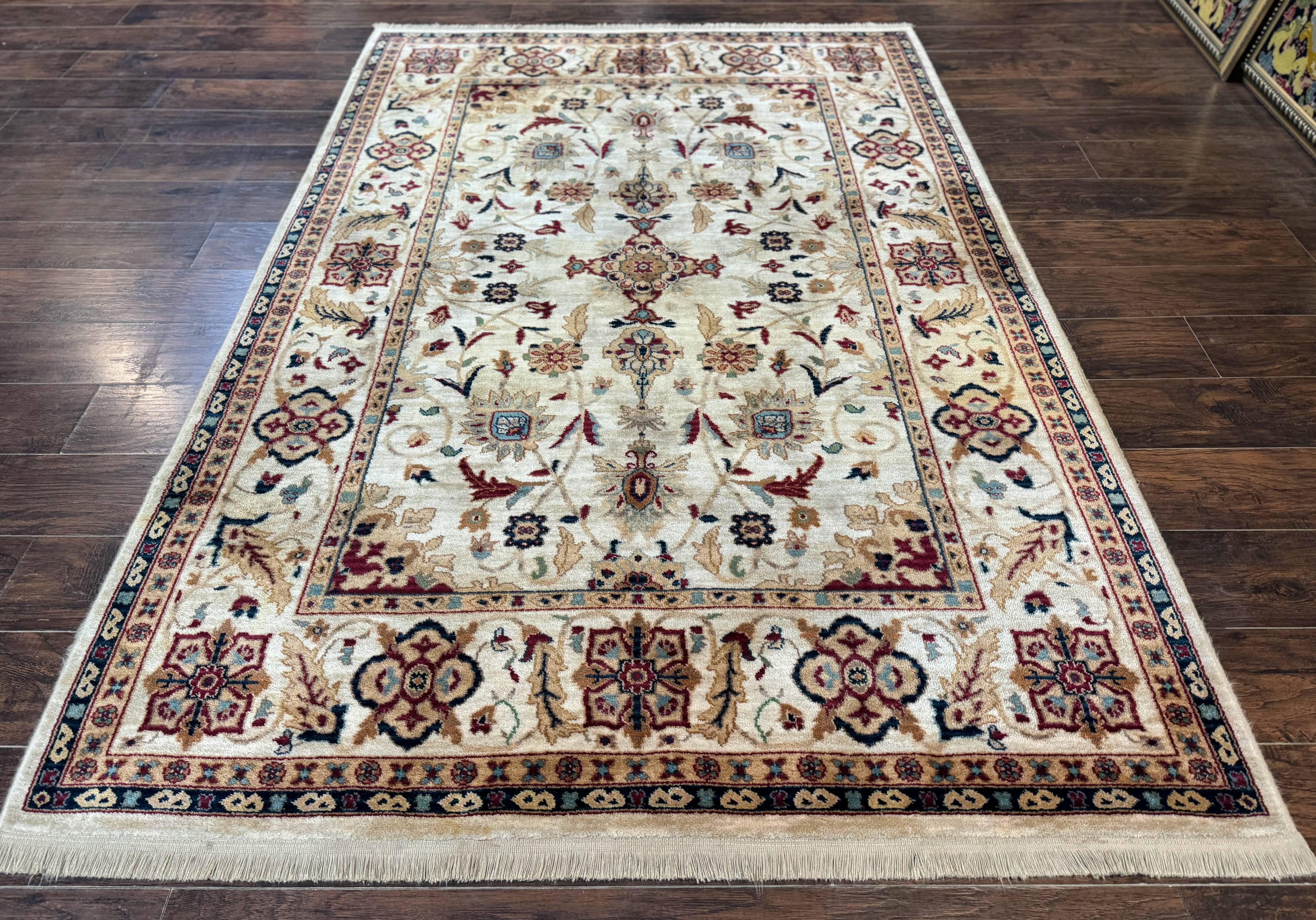 Karastan Rug 5.9 x 8.6, Karastan Traditions Amritsar Pattern Design 510, New Zealand Wool, Karastan Area Rug - Jewel Rugs