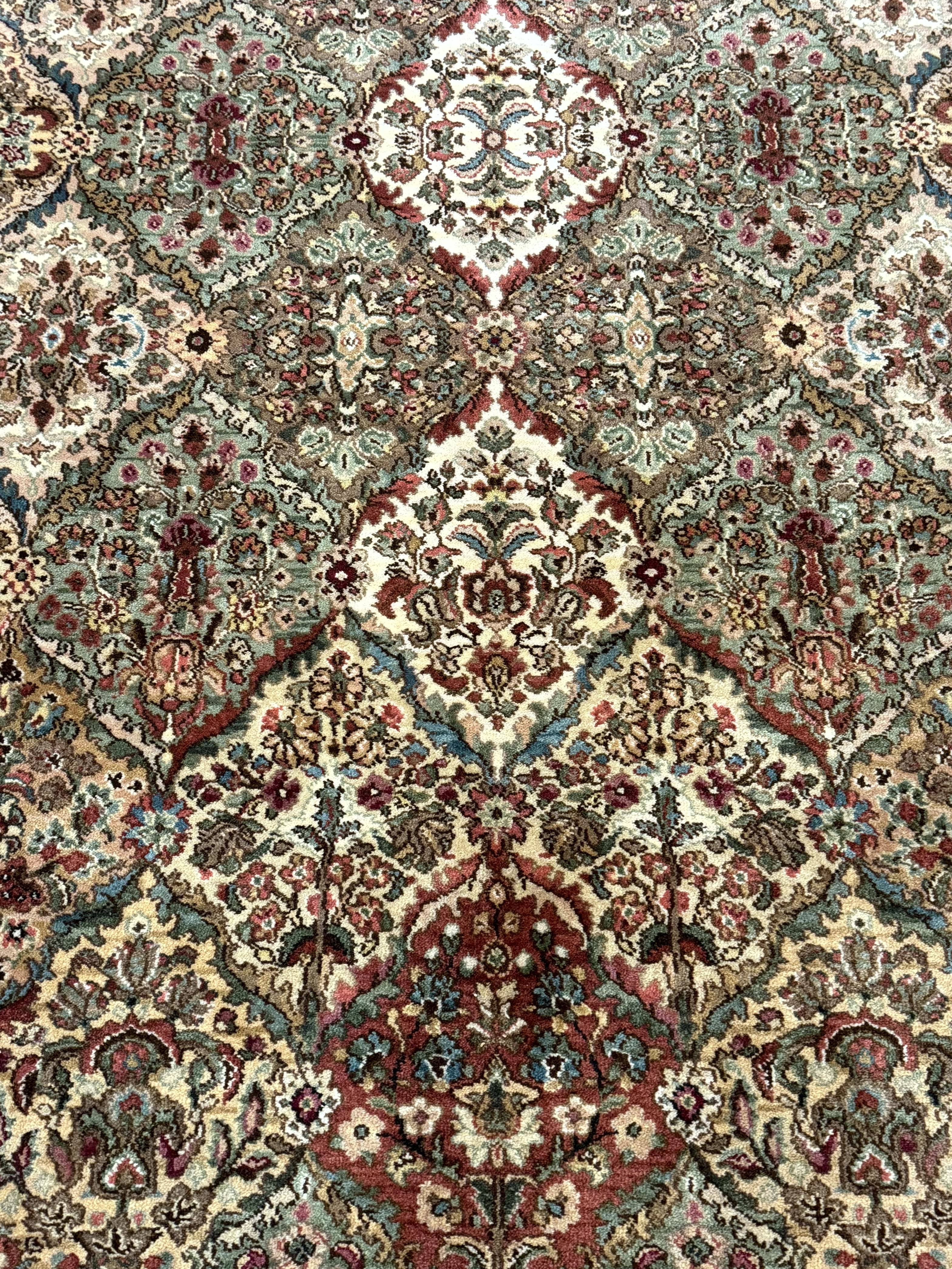 10x14 Karastan Empress Kirman Rug #700/719, Vintage Wool Discontinued Karastan - Jewel Rugs