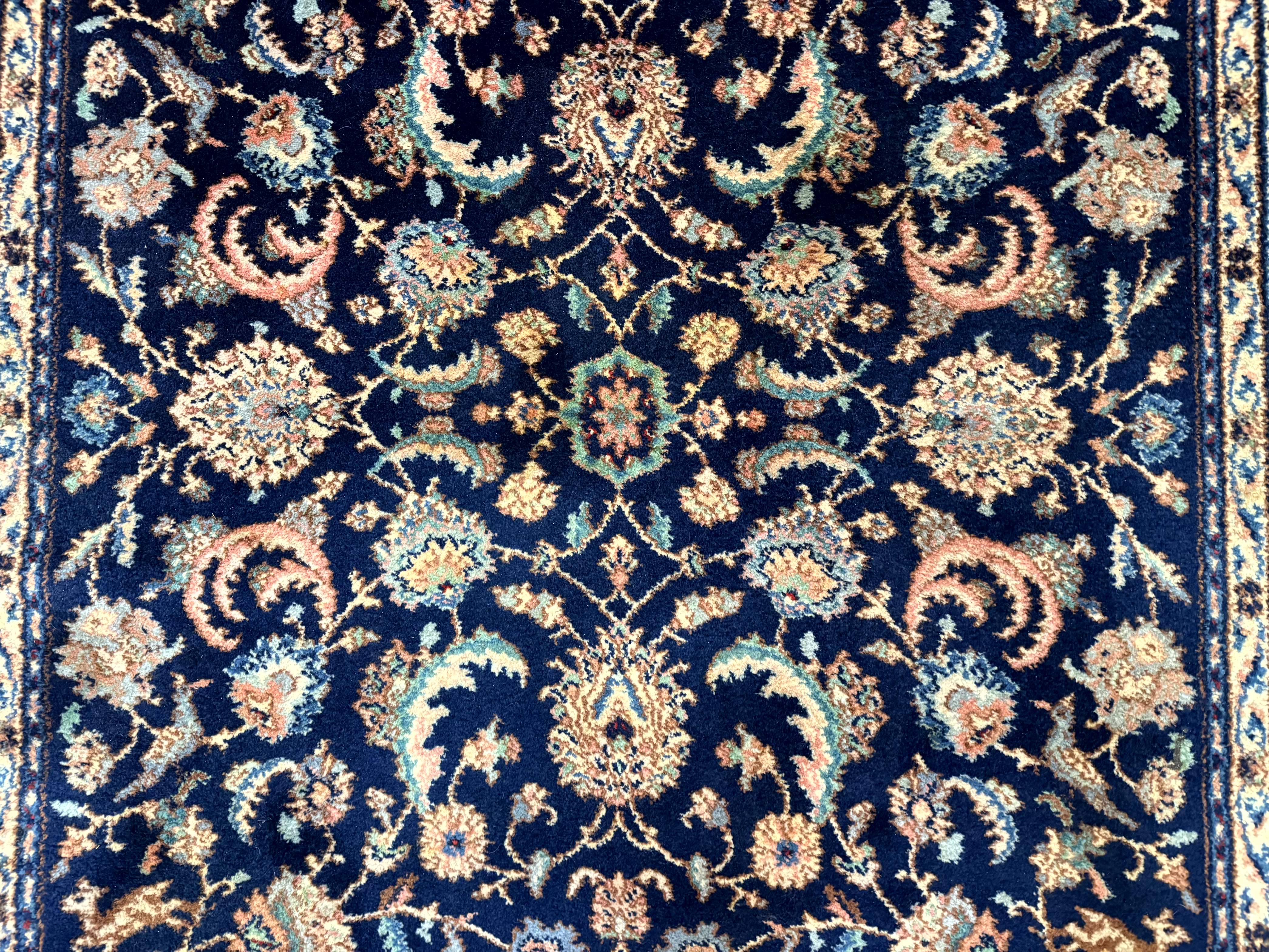 Karastan Rug #747, Indigo Ta'briz 5.9 x 9 - Jewel Rugs