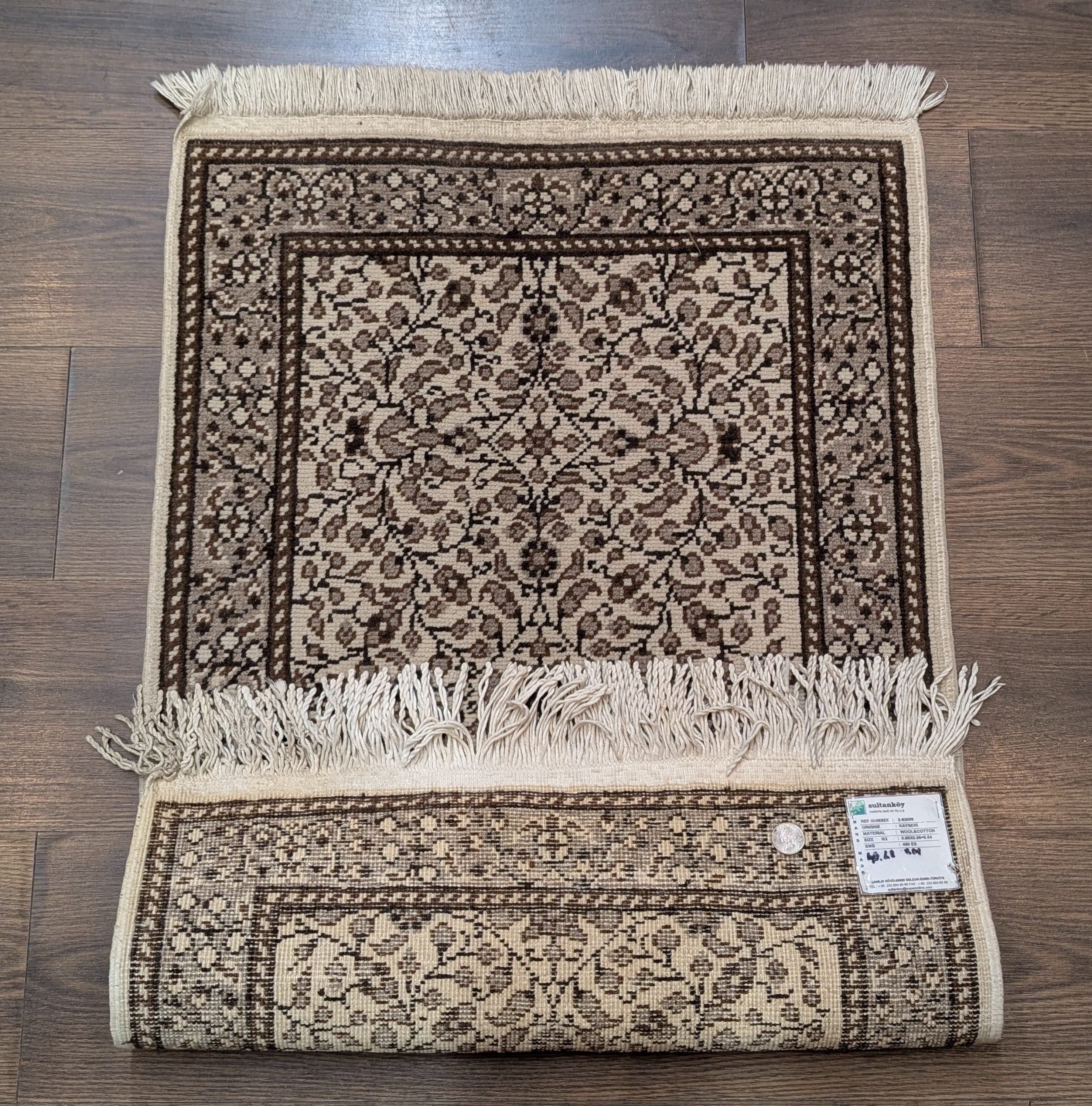 Turkish Kayseri Rug 2x3, Hand-Knotted Wool Carpet - Jewel Rugs