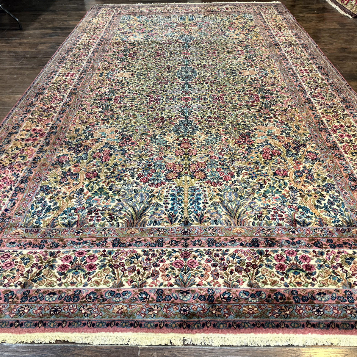 Karastan Rug 8.8 x 15, Lanamar Kirman #5519, Wool Karastan Carpet, Ant ...