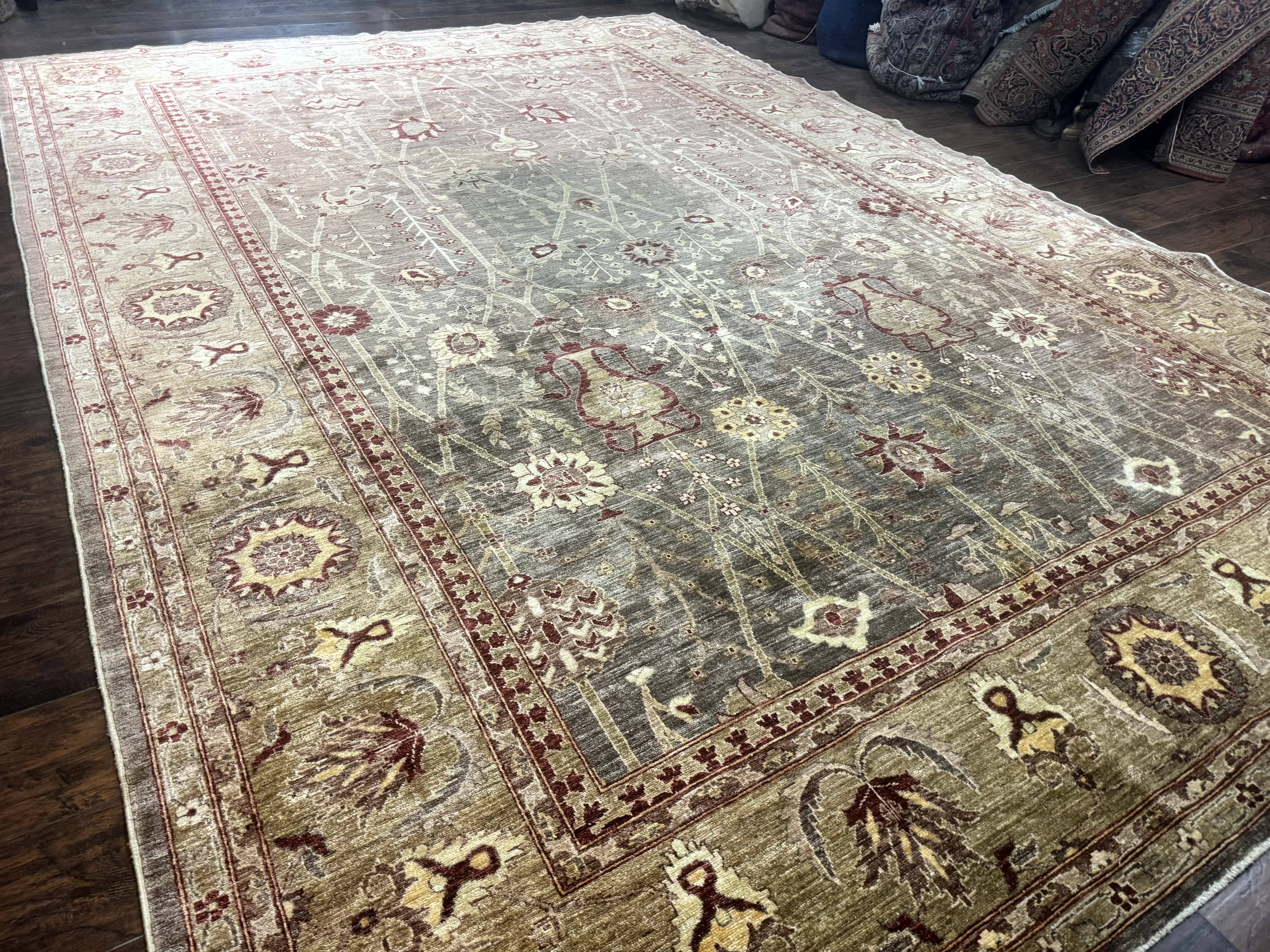 Pakistani Rug 10x14, Large Peshawar Chobi Carpet - Jewel Rugs