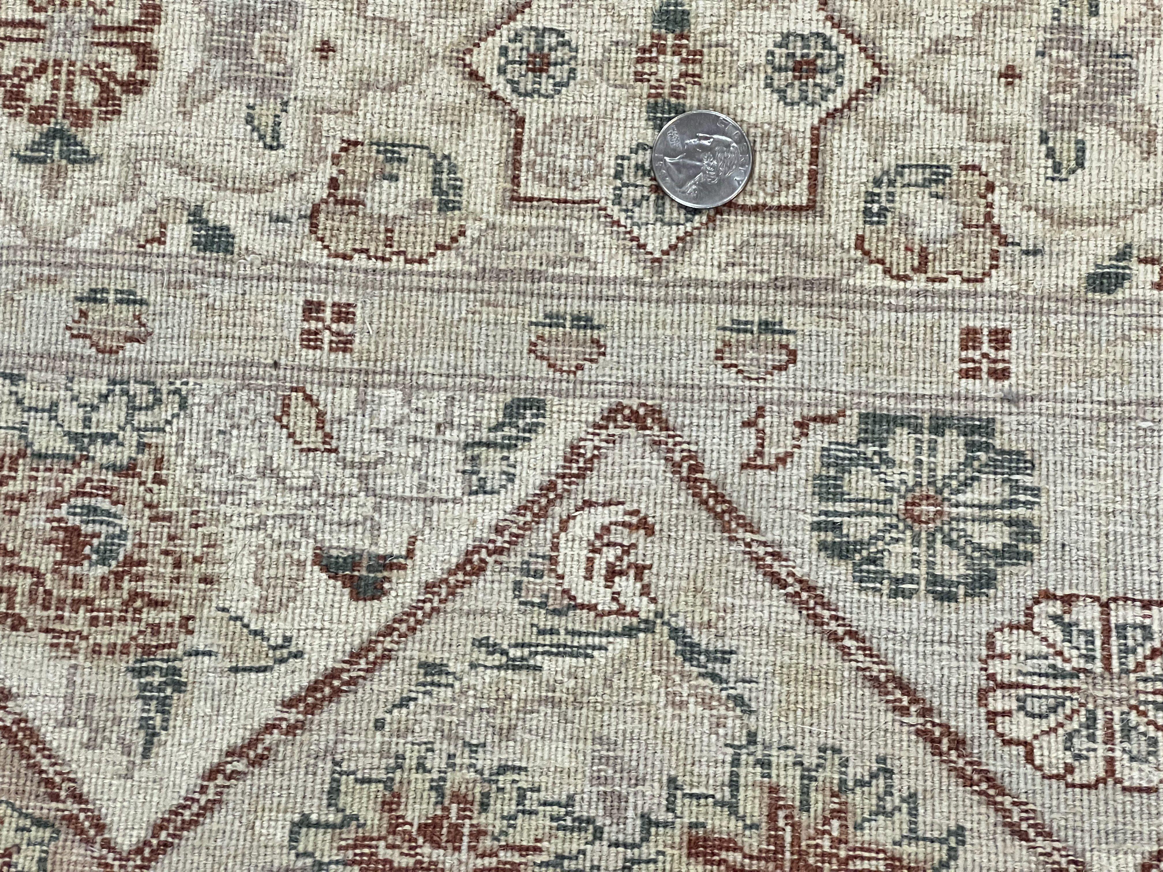 Pak Persiann Runner Rug 2.7 x 12, Handmade Wool Vintage Hallway Rug, Panel Design - Jewel Rugs