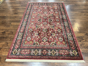 Karastan Rug 6x9, Williamsburg Herati #558, Wool Karastan Carpet, Vintage Karastan Persian Area Rug, Wool Pile