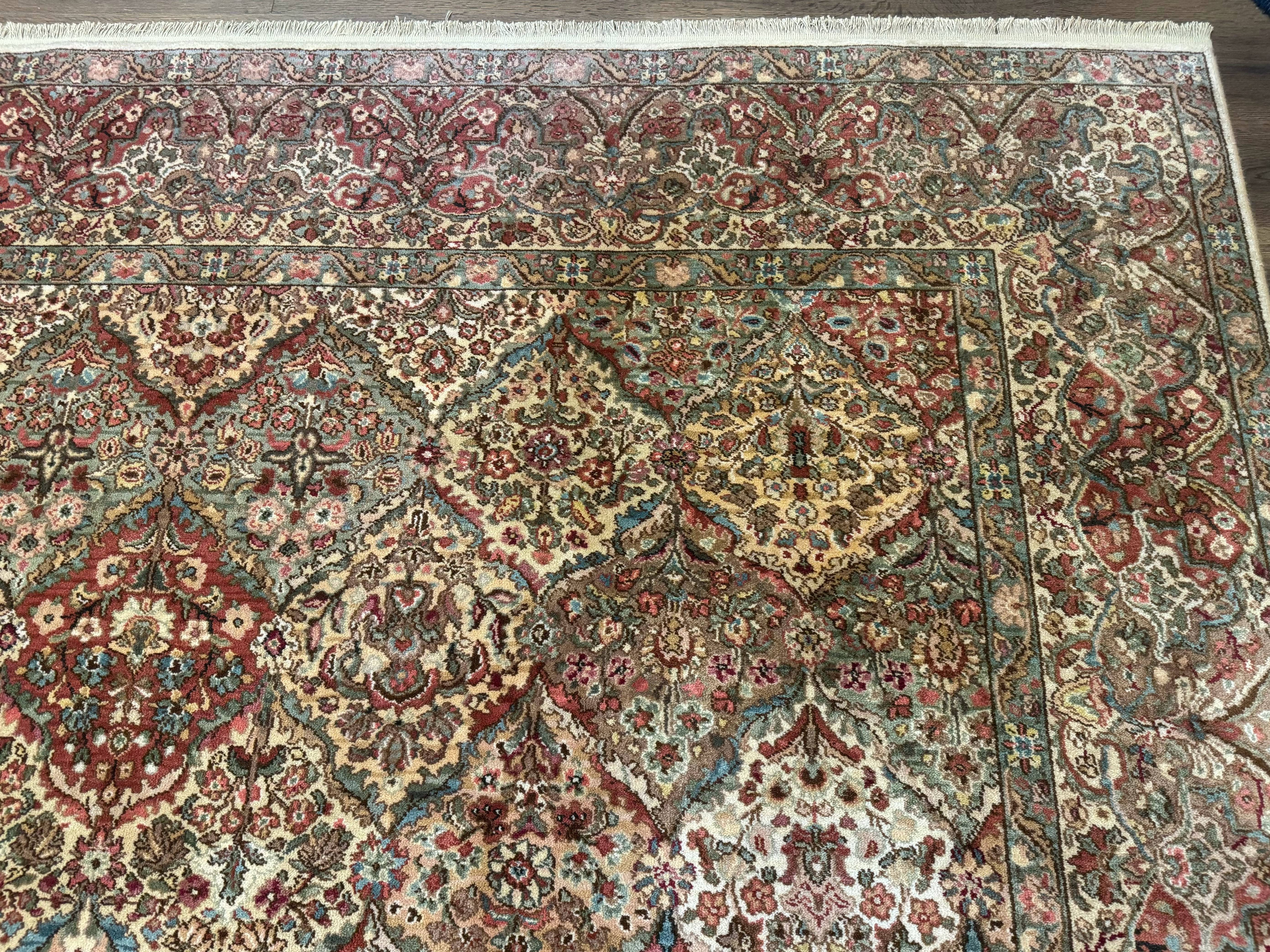 10x14 Karastan Empress Kirman Rug #700/719, Vintage Wool Discontinued Karastan - Jewel Rugs