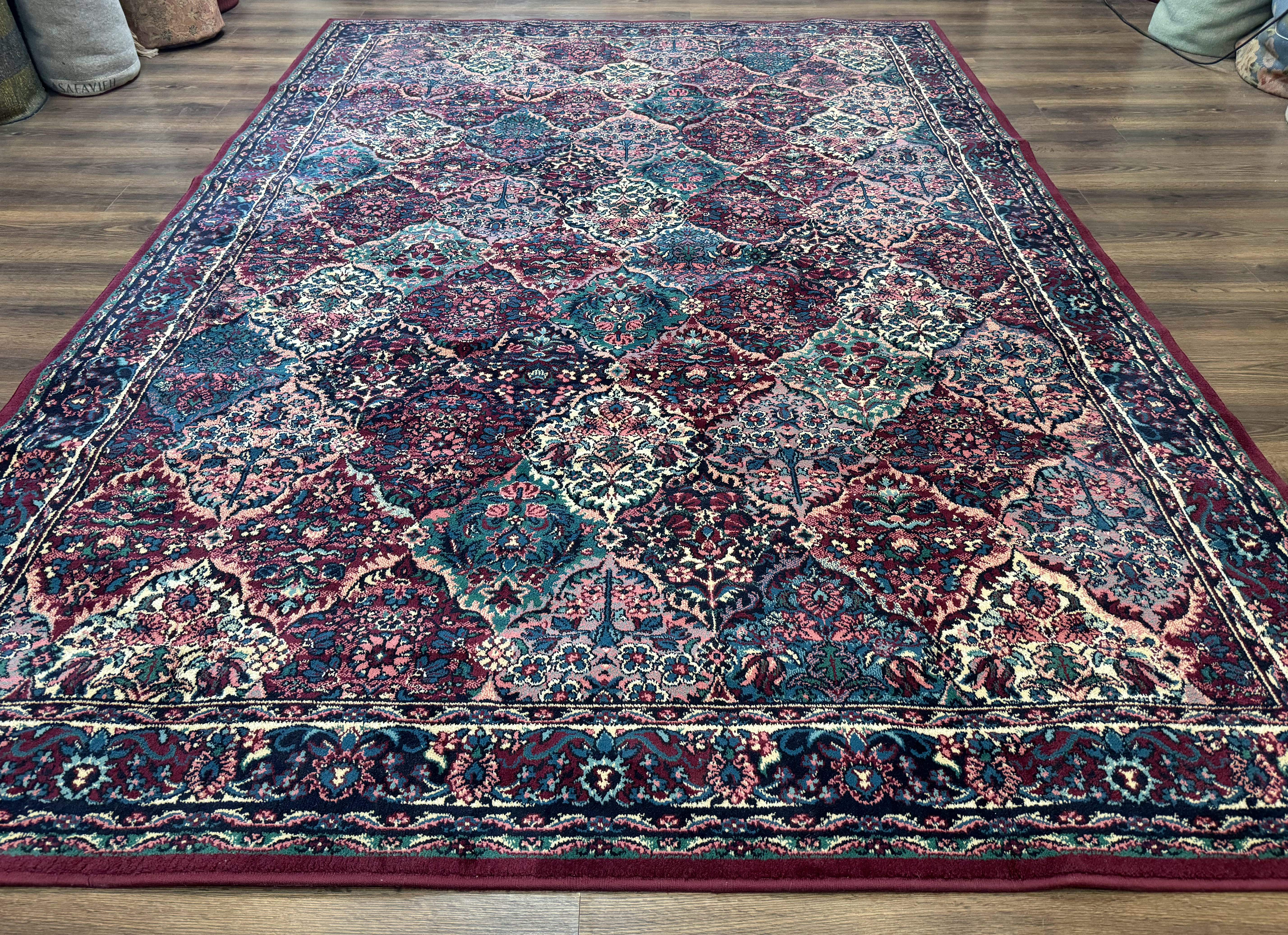 Multicolor Panel Kirman Rug 8x11 - Jewel Rugs