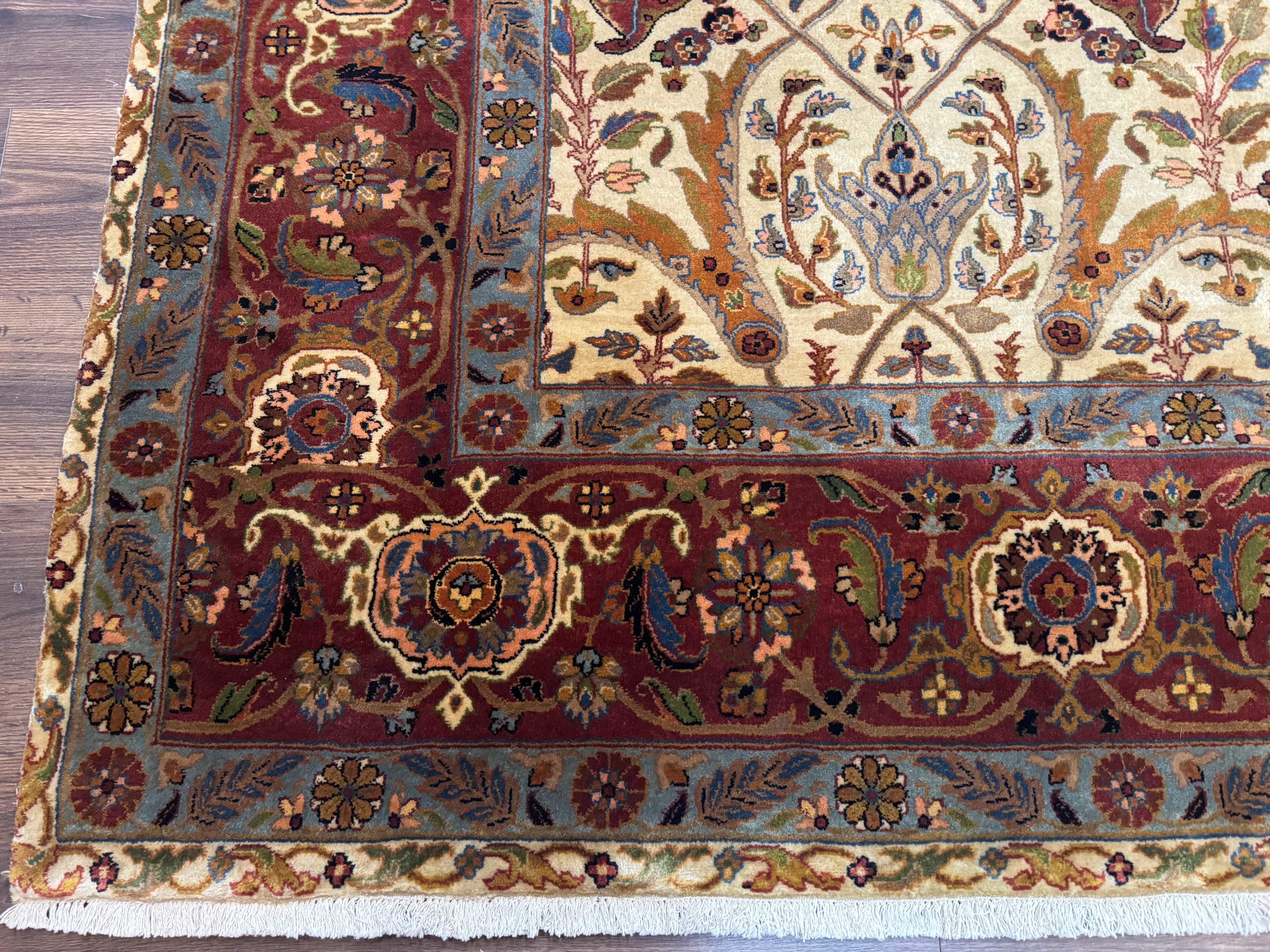 Persian Bidjar Rug 9x12 - Mustafi Allover Pattern - Traditional Carpet - Jewel Rugs