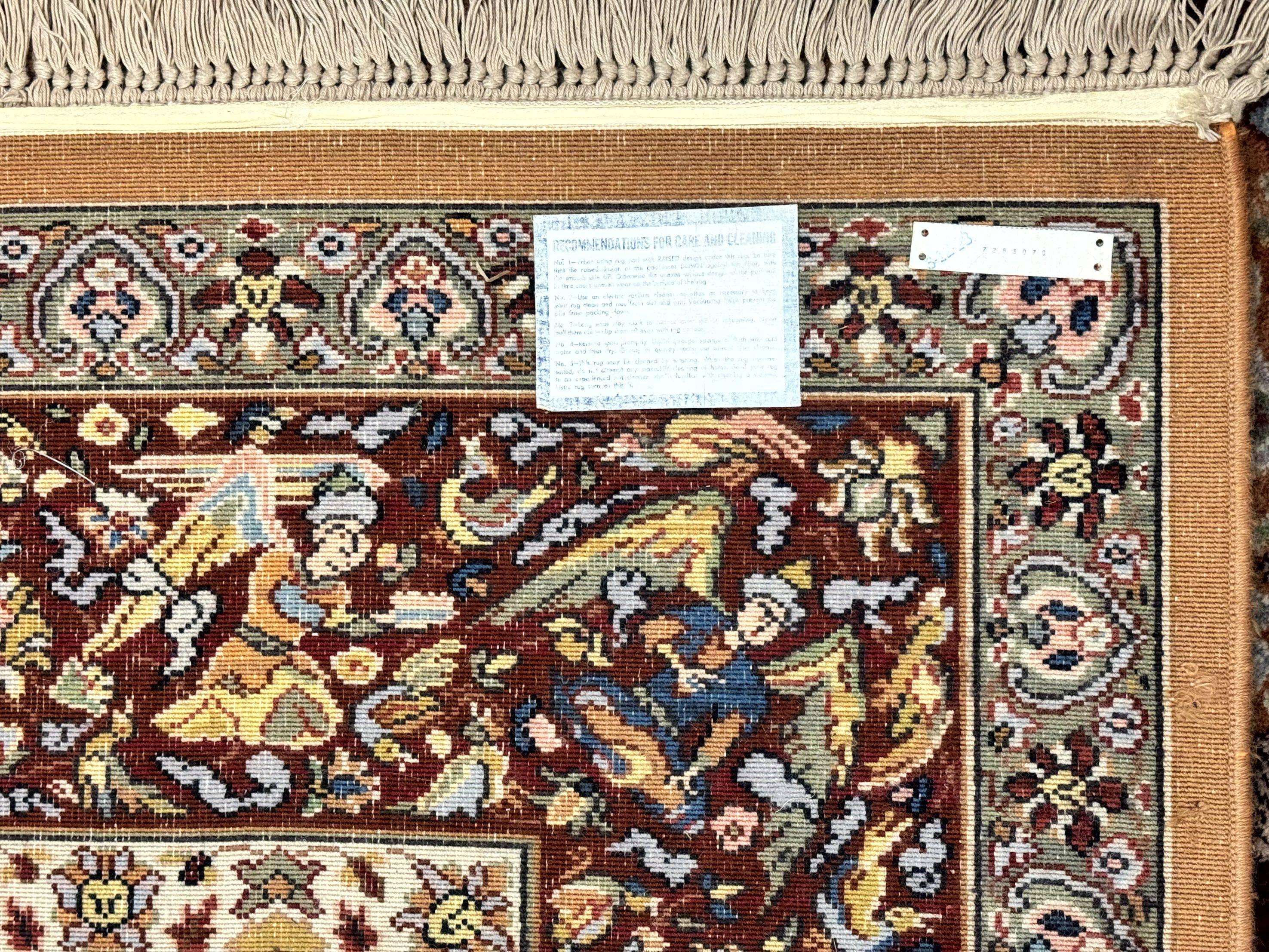 Karastan Rug 10x14 - Persian Hunting #723 - Wool Pile, Vintage - Jewel Rugs