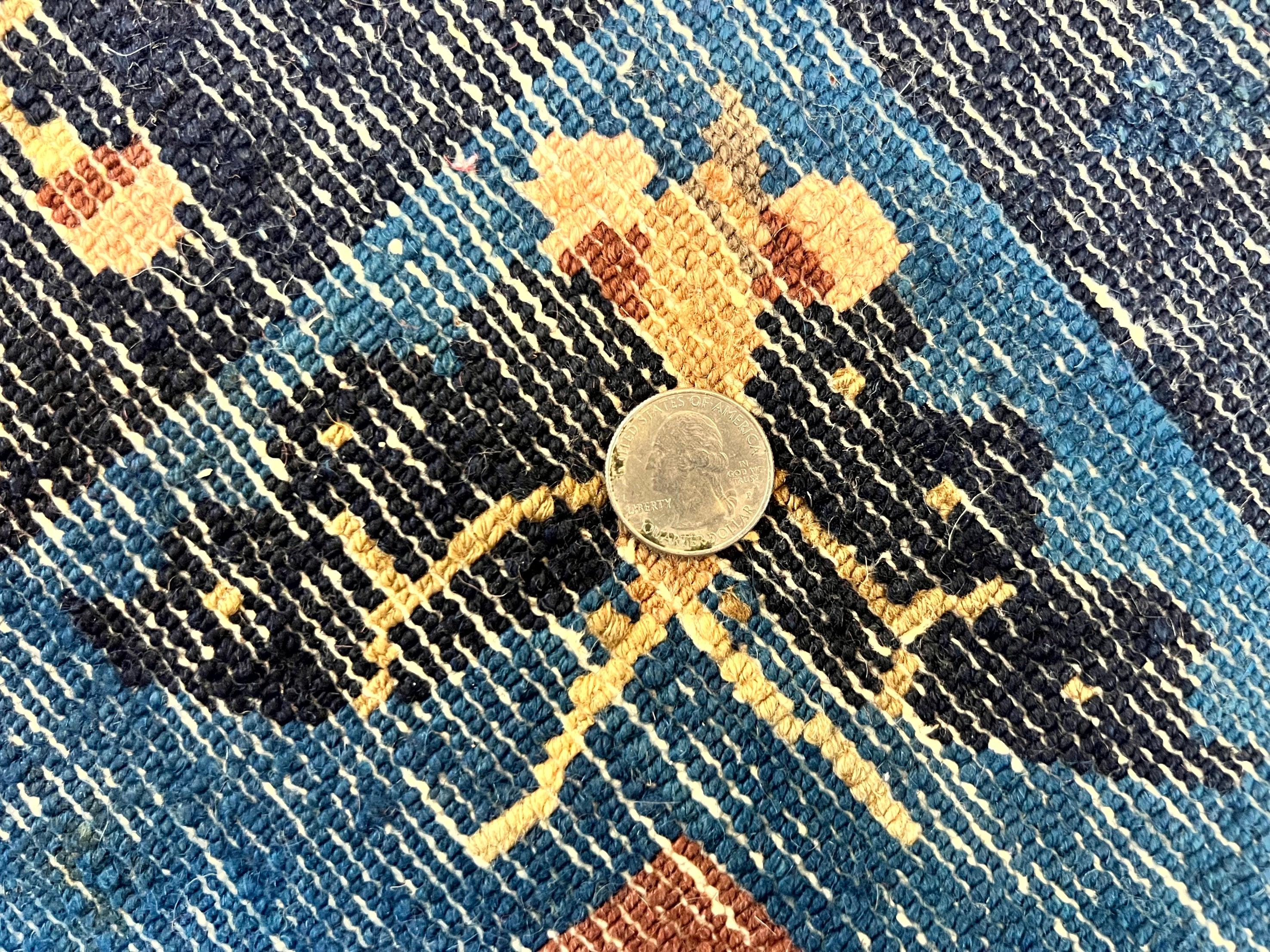 Antique Chinese Wool Rug 9x12, Large Peking Carpet, Handmade, Nichols Rug - Jewel Rugs