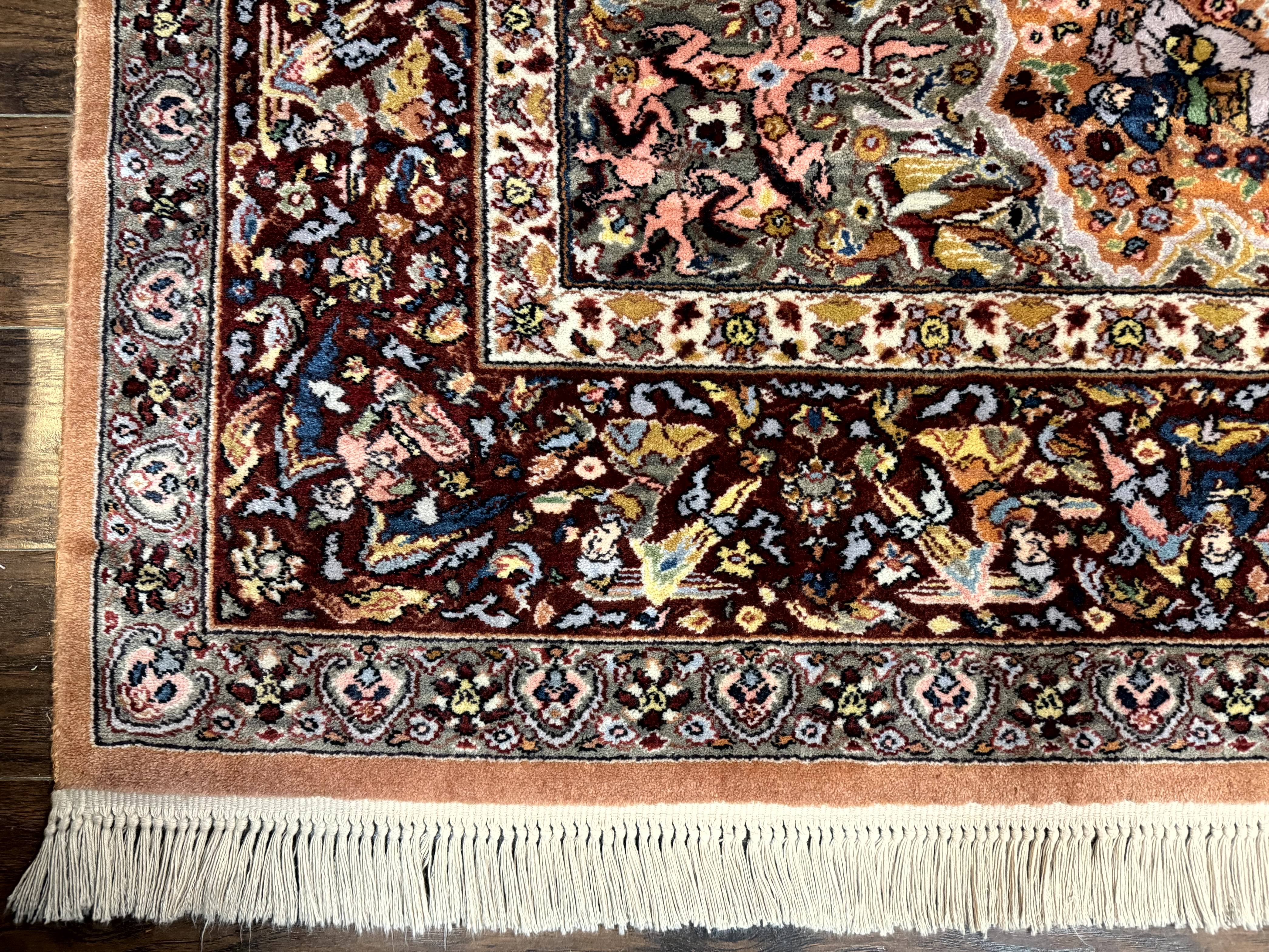 Karastan Rug 10x14 - Persian Hunting #723 - Wool Pile, Vintage - Jewel Rugs