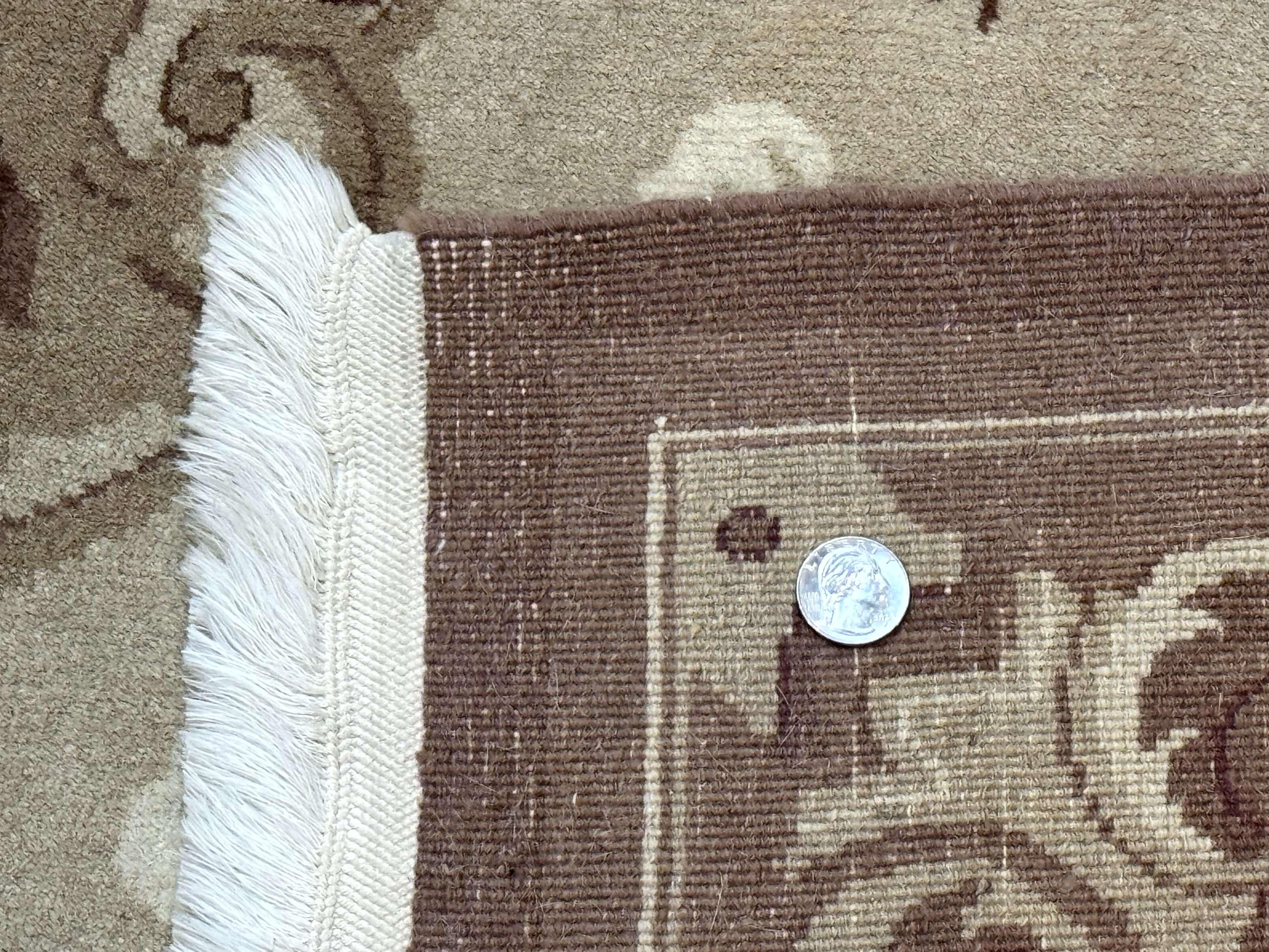 Palace Size Aubusson Rug 12x18, Extra Large, French European Carpet, Soft Wool Pile, Elegant - Jewel Rugs