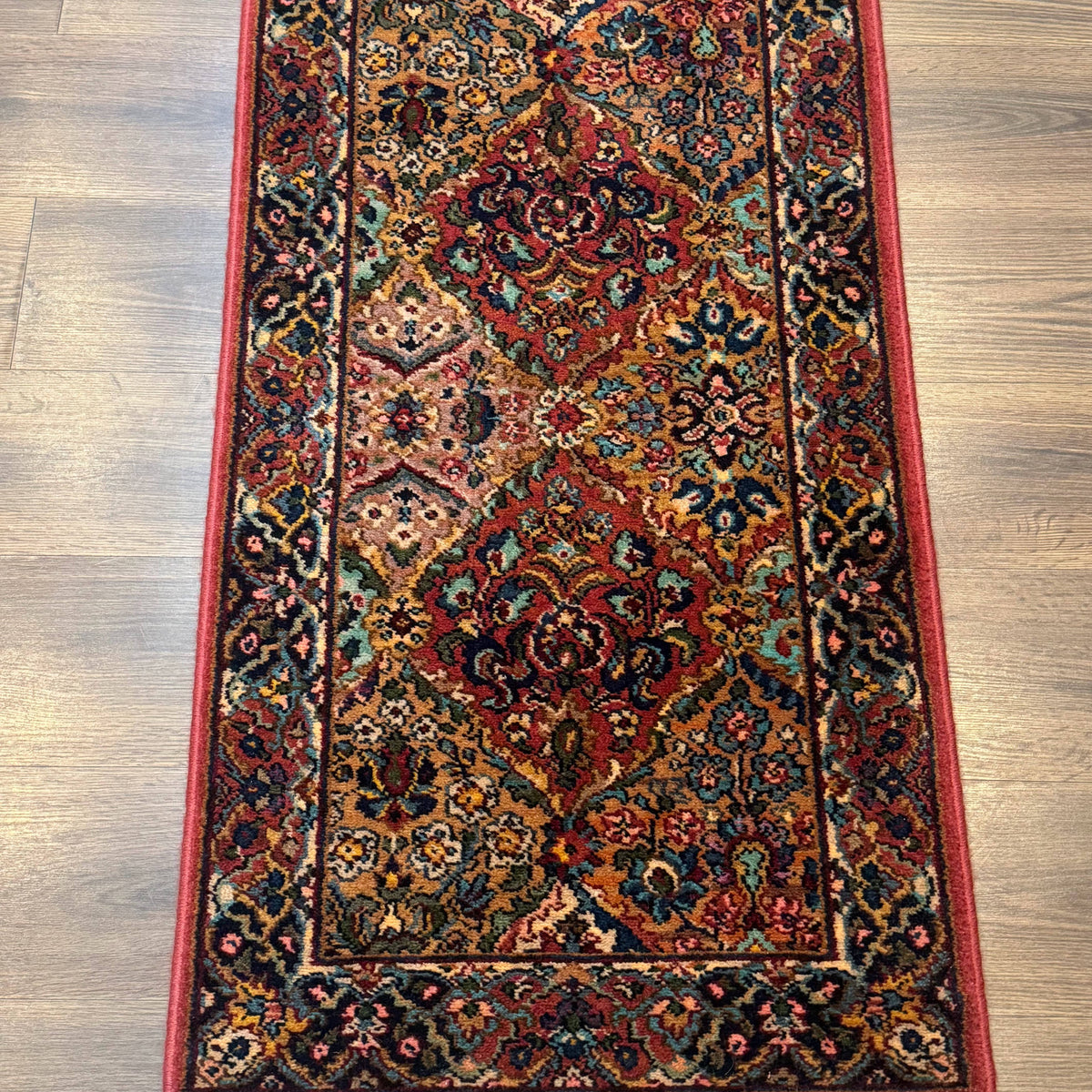 Karastan Rug 2x4 Multicolor Panel Kirman #717, Original 700 Series, Wo ...