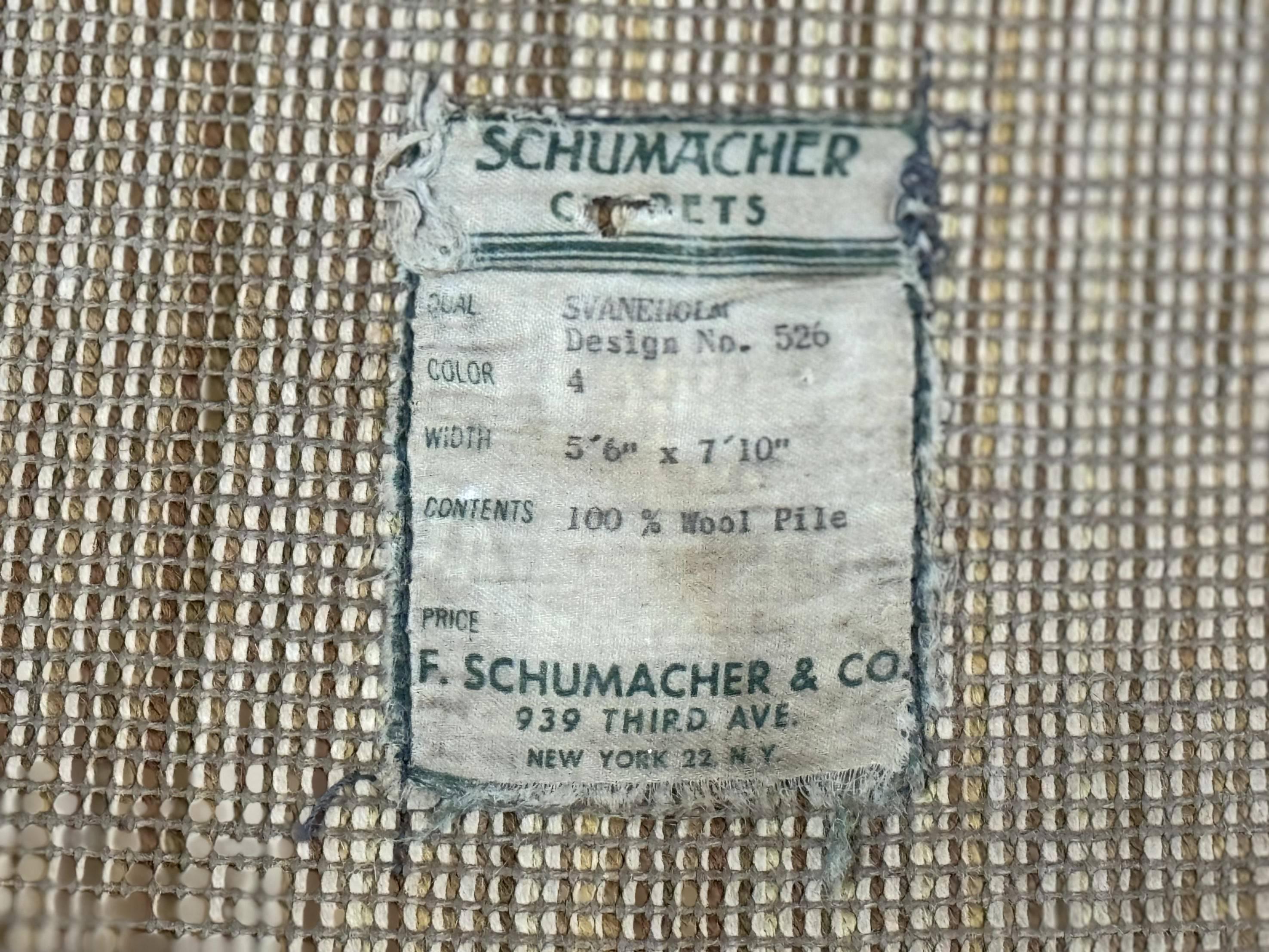 Vintage Rya Shag Rug 5.5 x 7.7 - Jewel Rugs