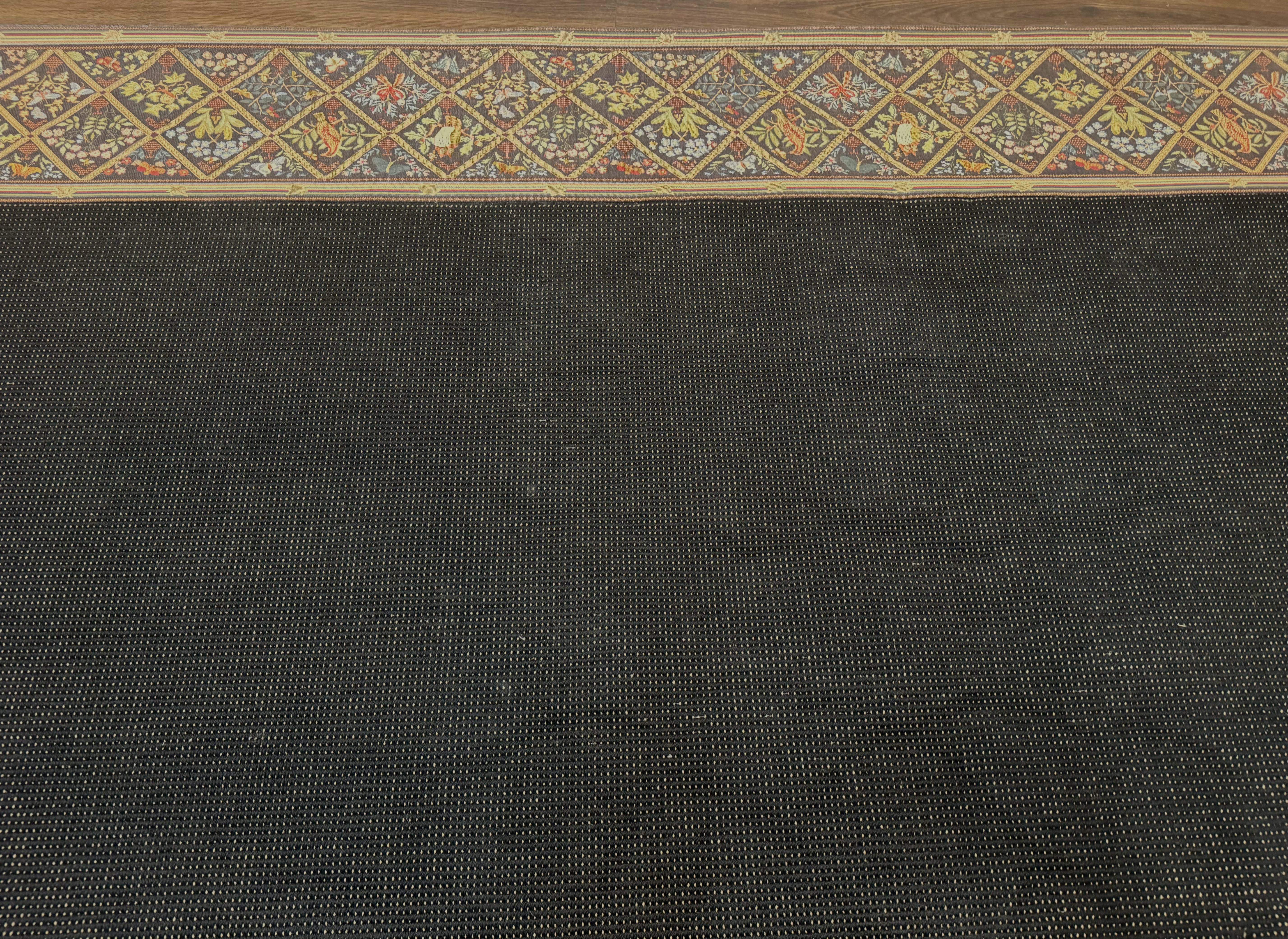 Palace Sized Stark Area Rug 12x19, Black Carpet - Jewel Rugs