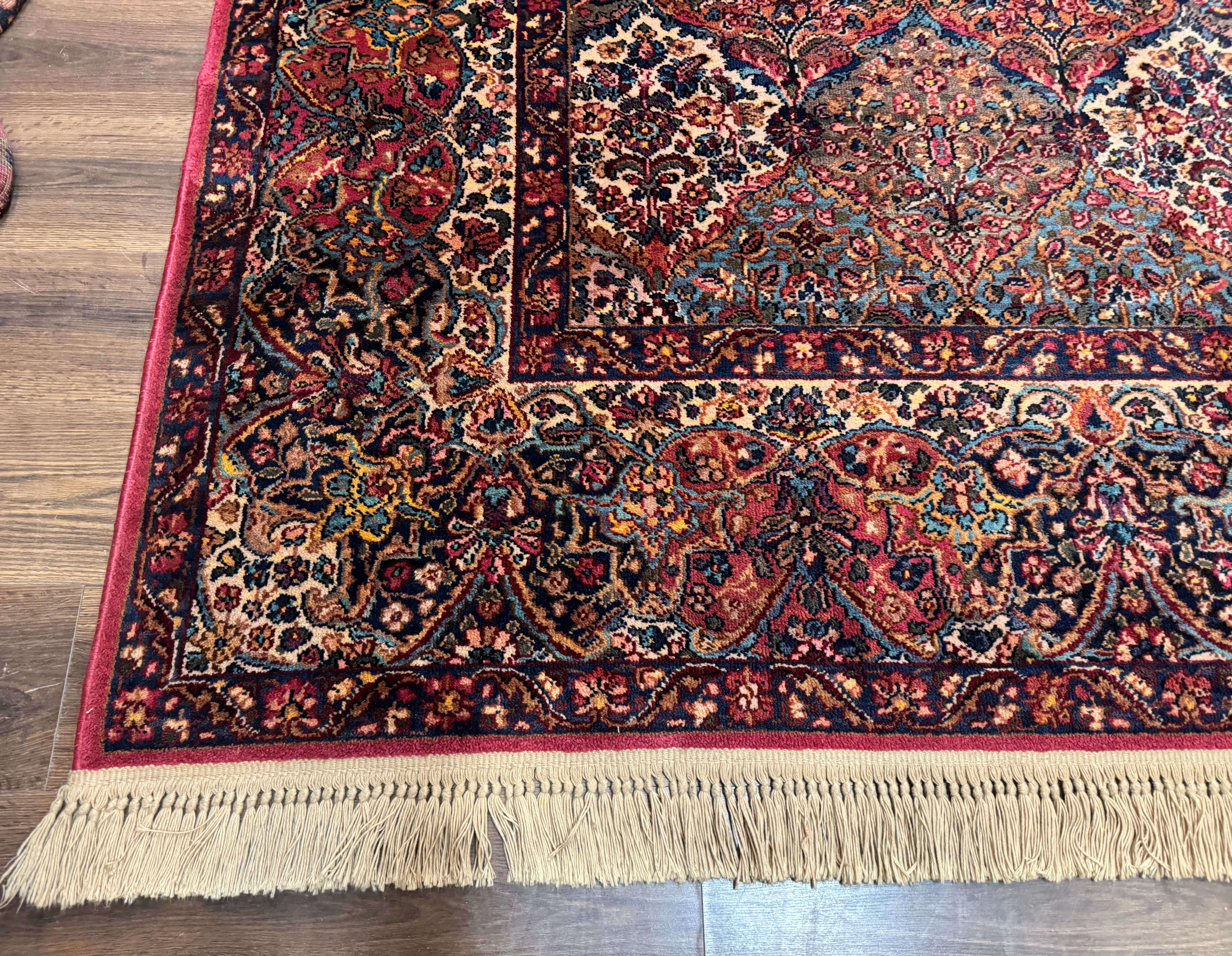 12x16 Karastan Multicolor Panel Kirman Rug #717, Rare Palace Size Wool Original 700 Series - Jewel Rugs
