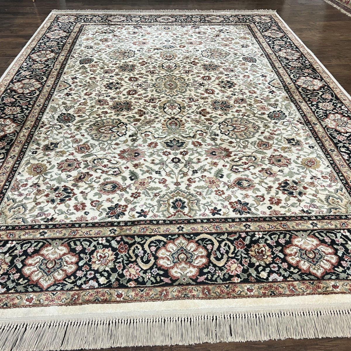 Karastan Rug 8.8 x 12 Ivory Indo Kirman #700/706, Wool Karastan Carpet ...