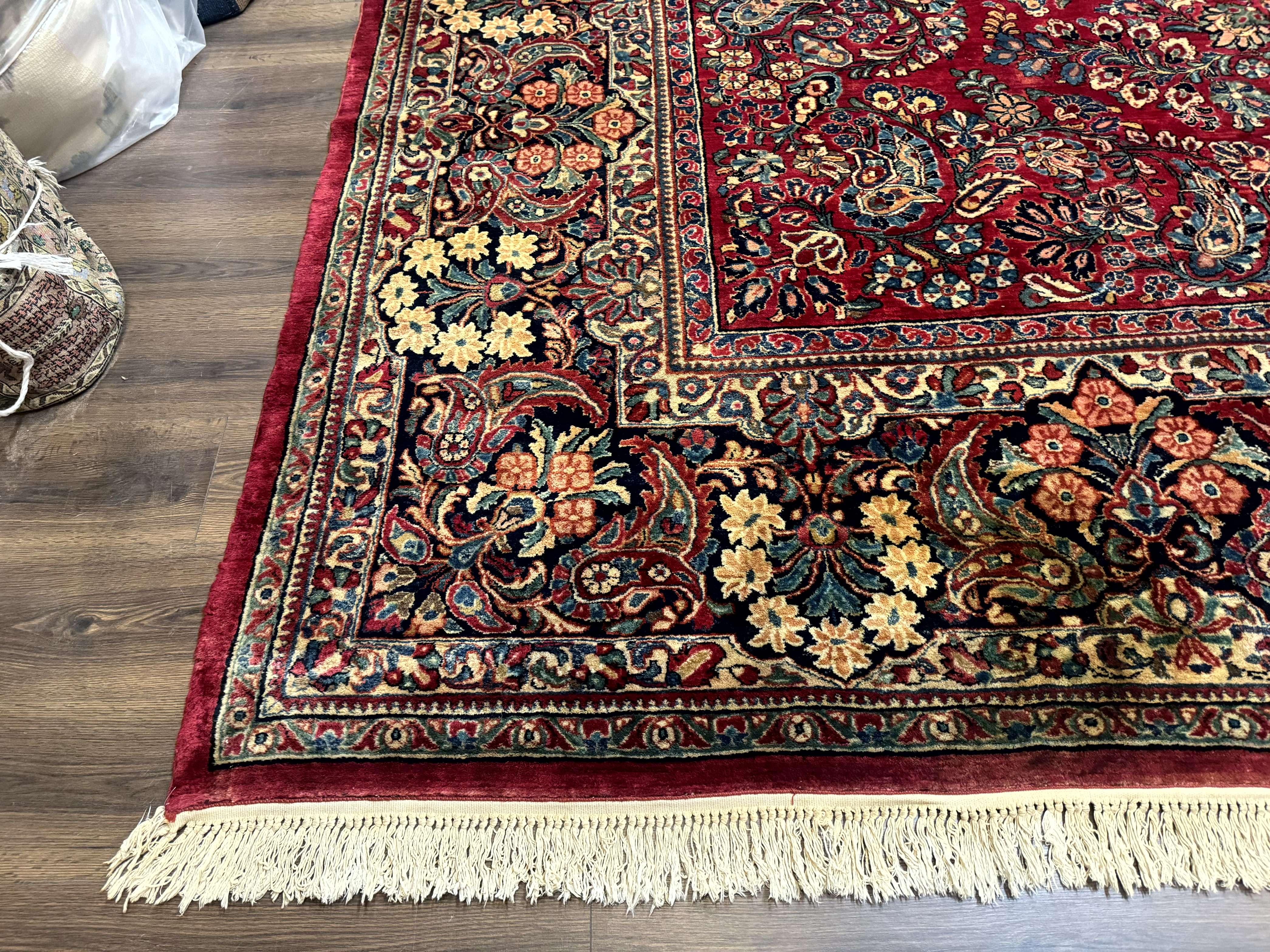 Palace Size Antique Persian Sarouk Rug 12x18 - Jewel Rugs
