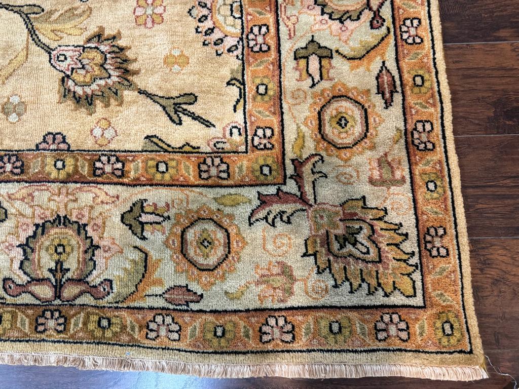 Turkish Oushak Rug 8x10, Vintage Wool Carpet - Jewel Rugs