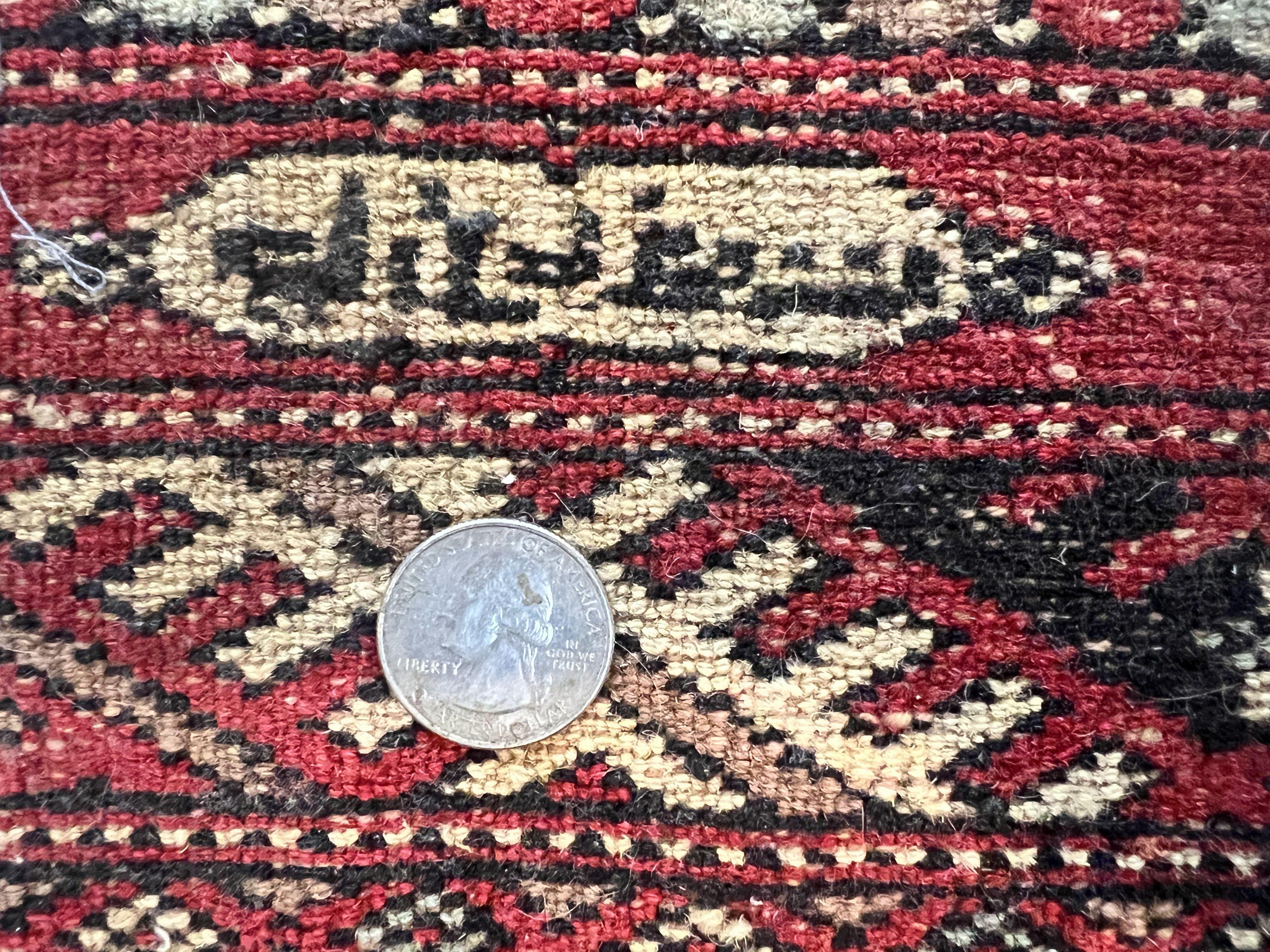 Hand-knotted 2024 Pakistani Bokhara Area Rug 2x3