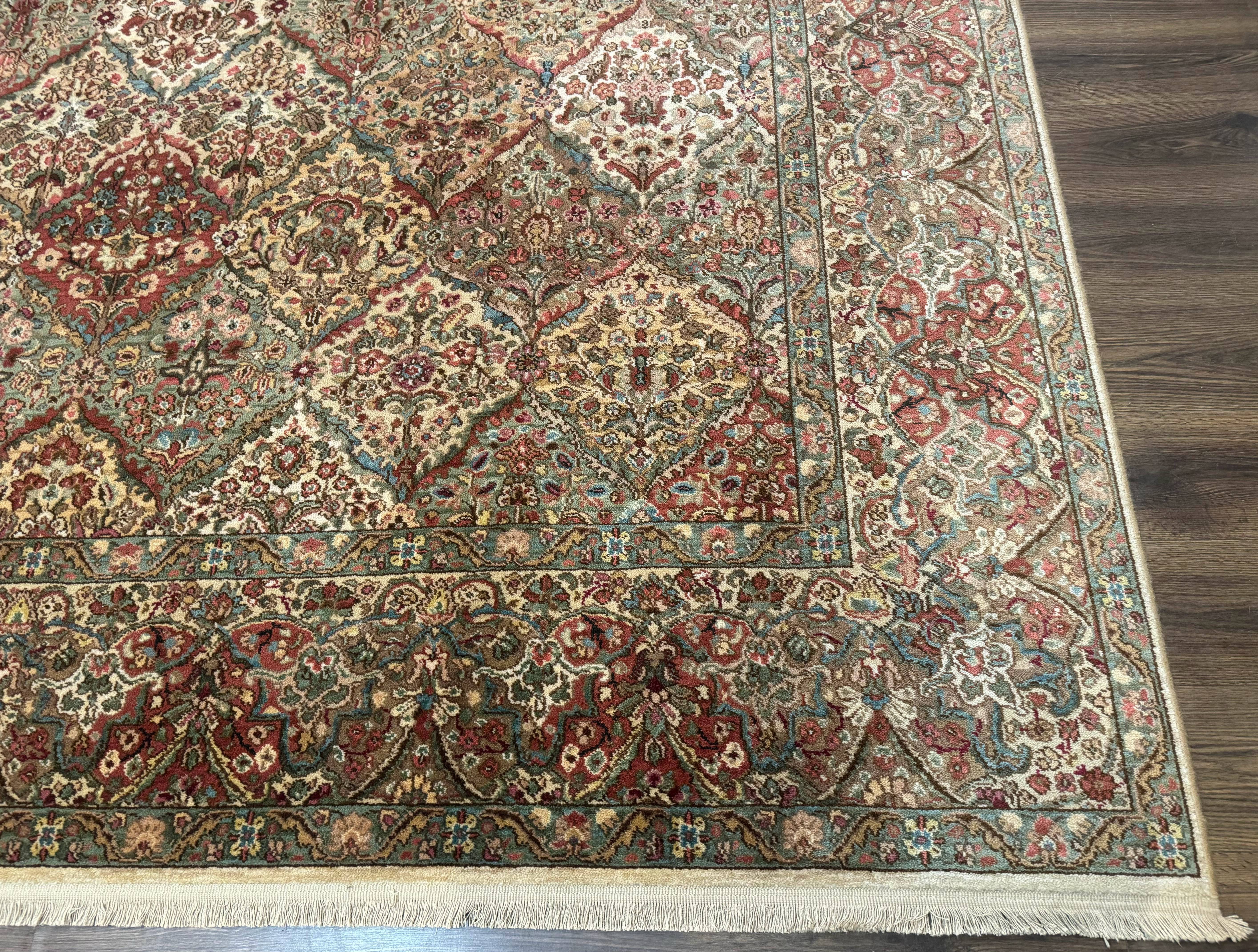 10x14 Karastan Empress Kirman Rug #700/719, Vintage Wool Discontinued Karastan - Jewel Rugs