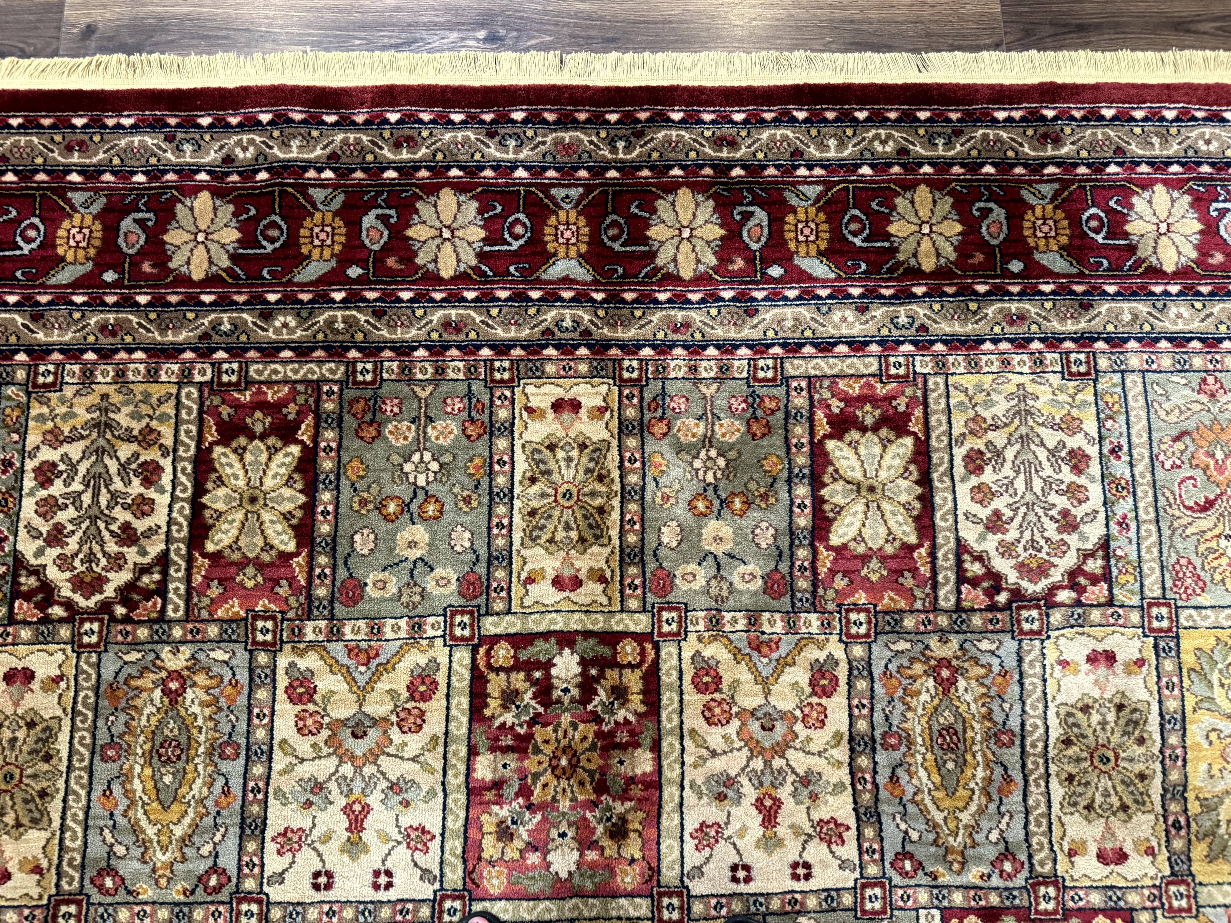 Karastan Bakhtiyari Rug 8.8 x 10, Antique Legends Karastan Wool Carpet #2200-202, Multicolor Panel - Jewel Rugs