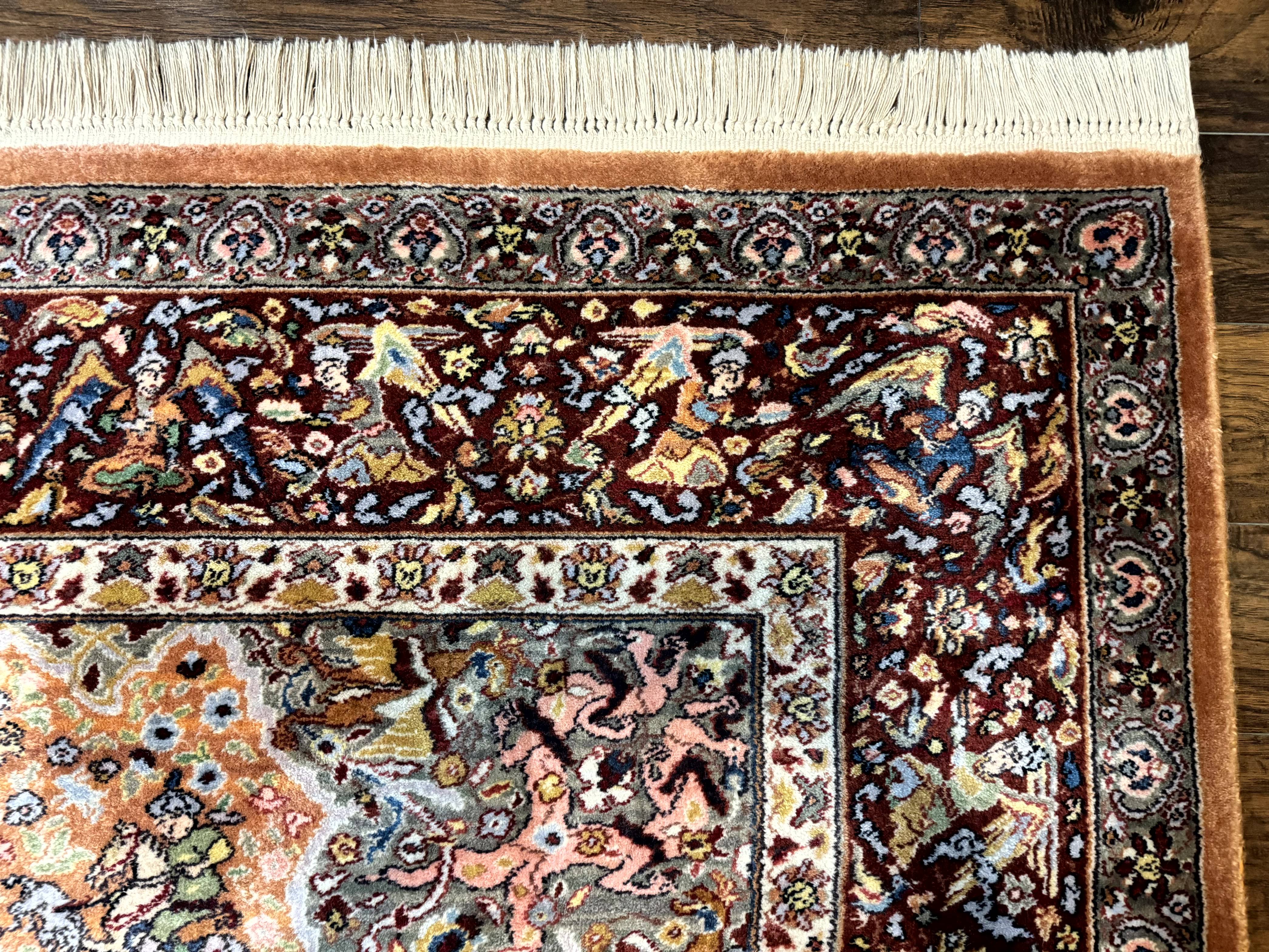 Karastan Rug 10x14 - Persian Hunting #723 - Wool Pile, Vintage - Jewel Rugs