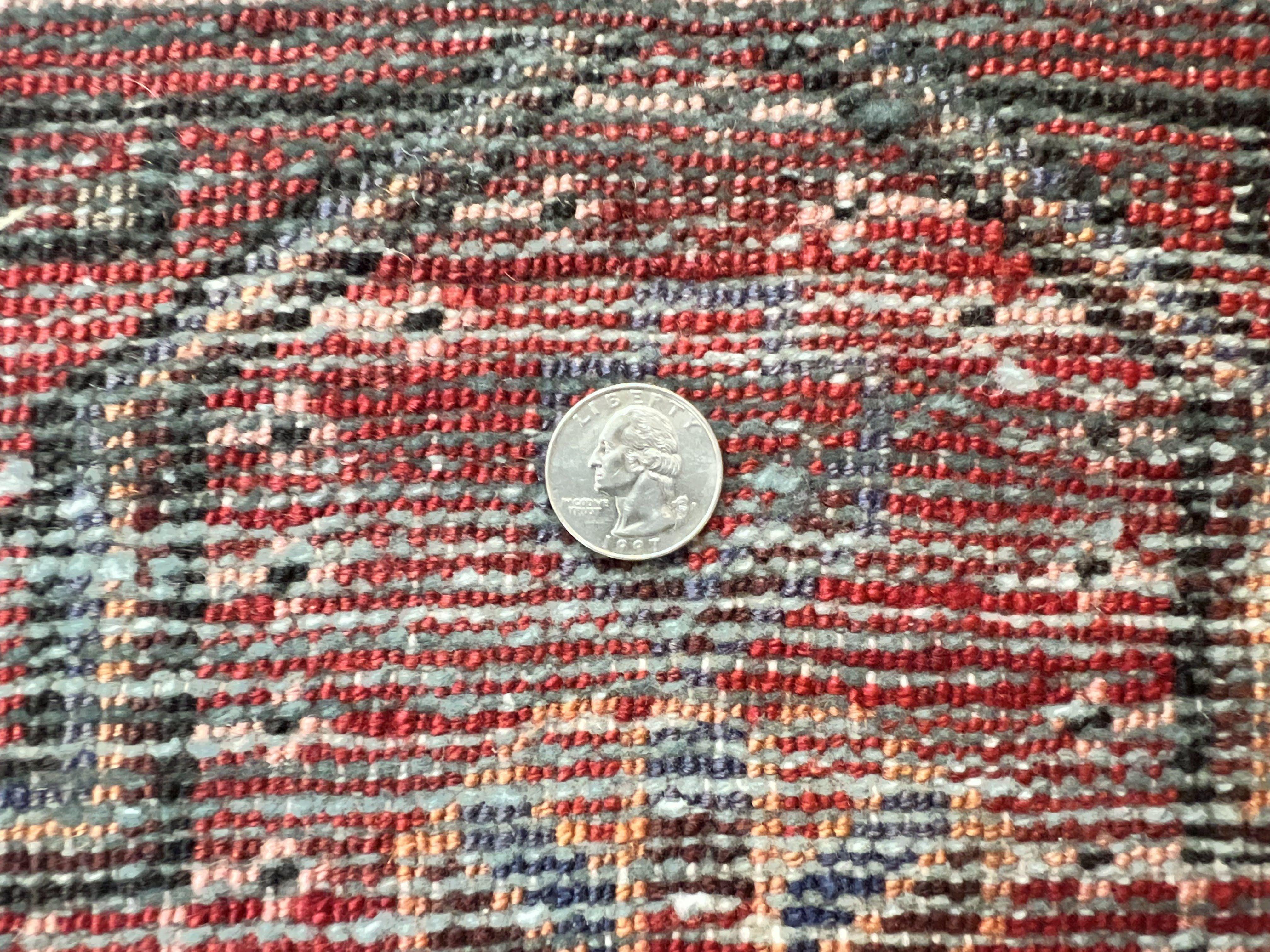 Antique Persian Tribal Rug 4x7, Red, Geometric Medallion, Handmade, Wool, Persian Zanjan Rug - Jewel Rugs