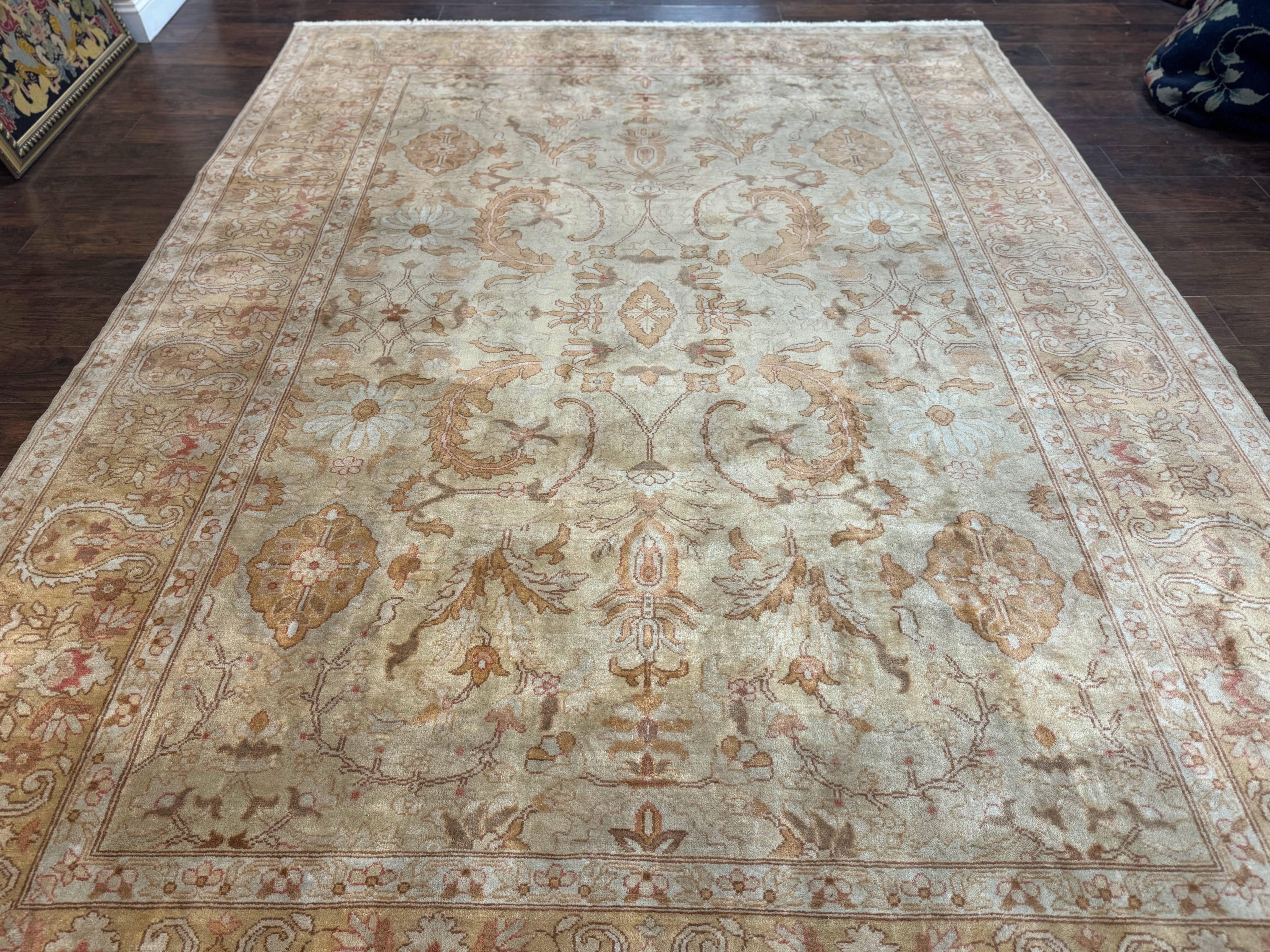 Turkish Oushak Rug 8 x 11.6 - Jewel Rugs