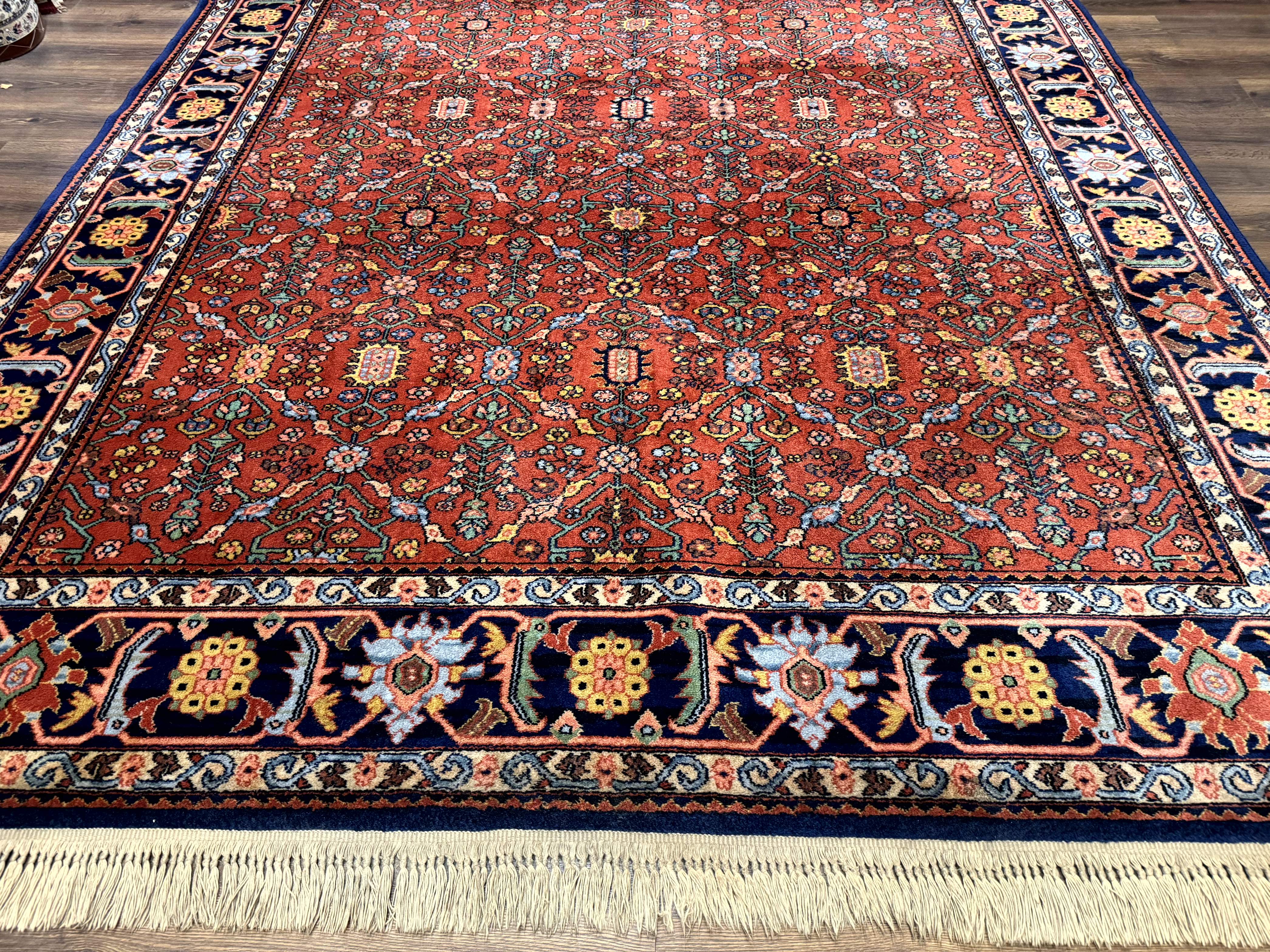 Vintage Karastan Rug, 8.8 x 12 Karastan Serapi Pattern #729, Original Karastan Collection, Wool Karastan Carpet, 700 Series, Discontinued - Jewel Rugs