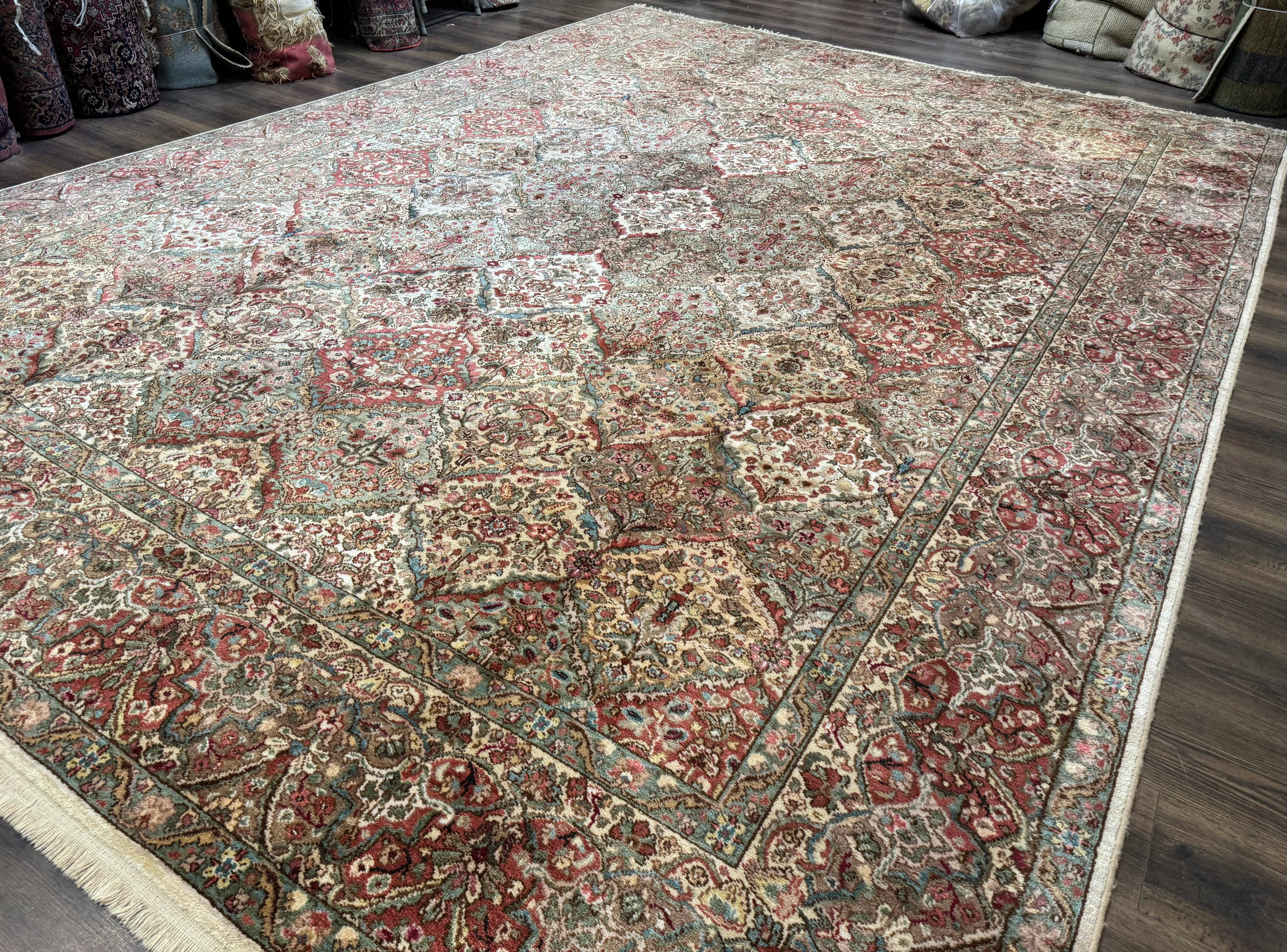 10x14 Karastan Empress Kirman Rug #700/719, Vintage Wool Discontinued Karastan - Jewel Rugs