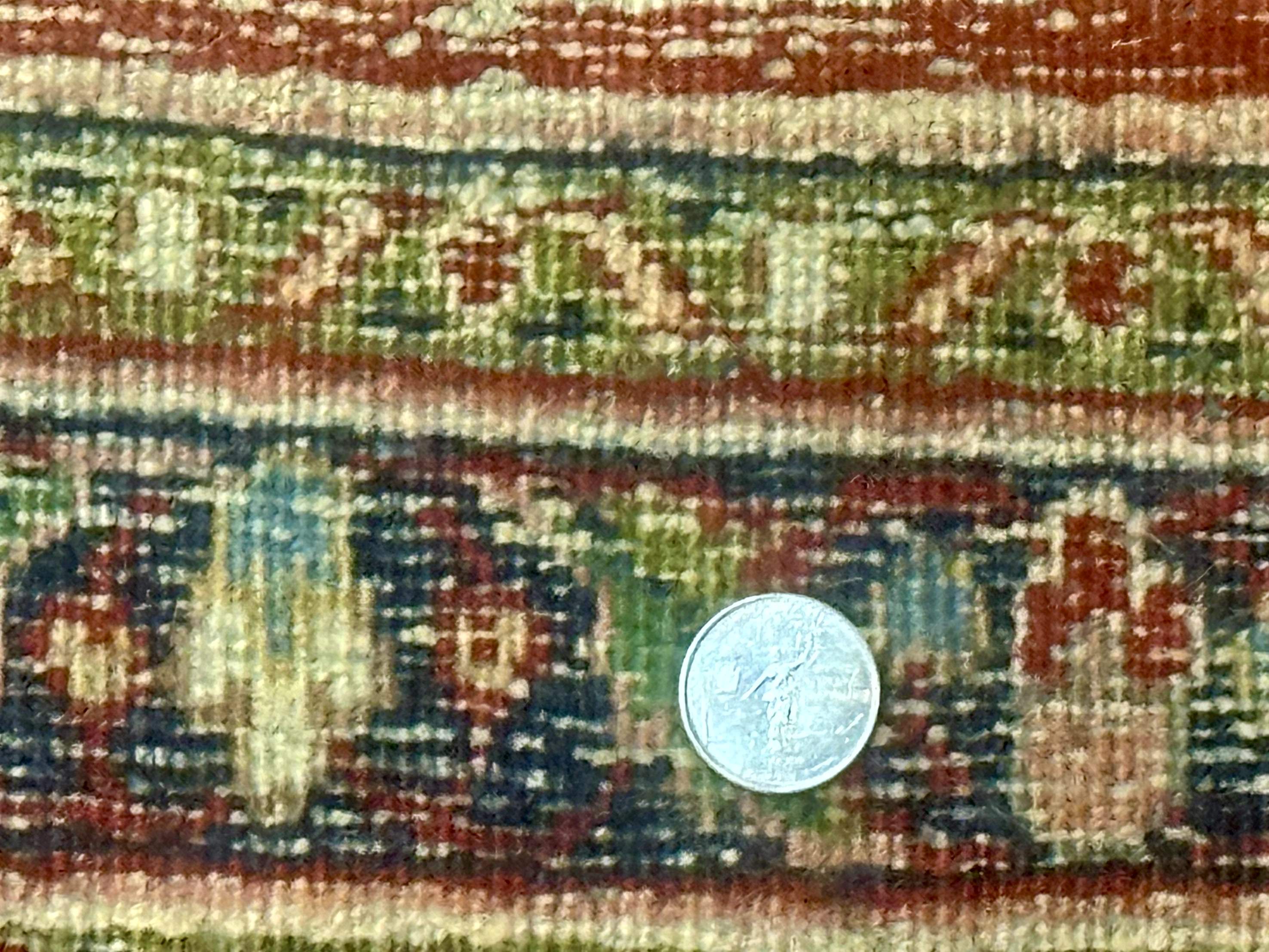 Persian Sarouk Rug 2x5 – Small Red Hand-Knotted Wool Carpet - Jewel Rugs