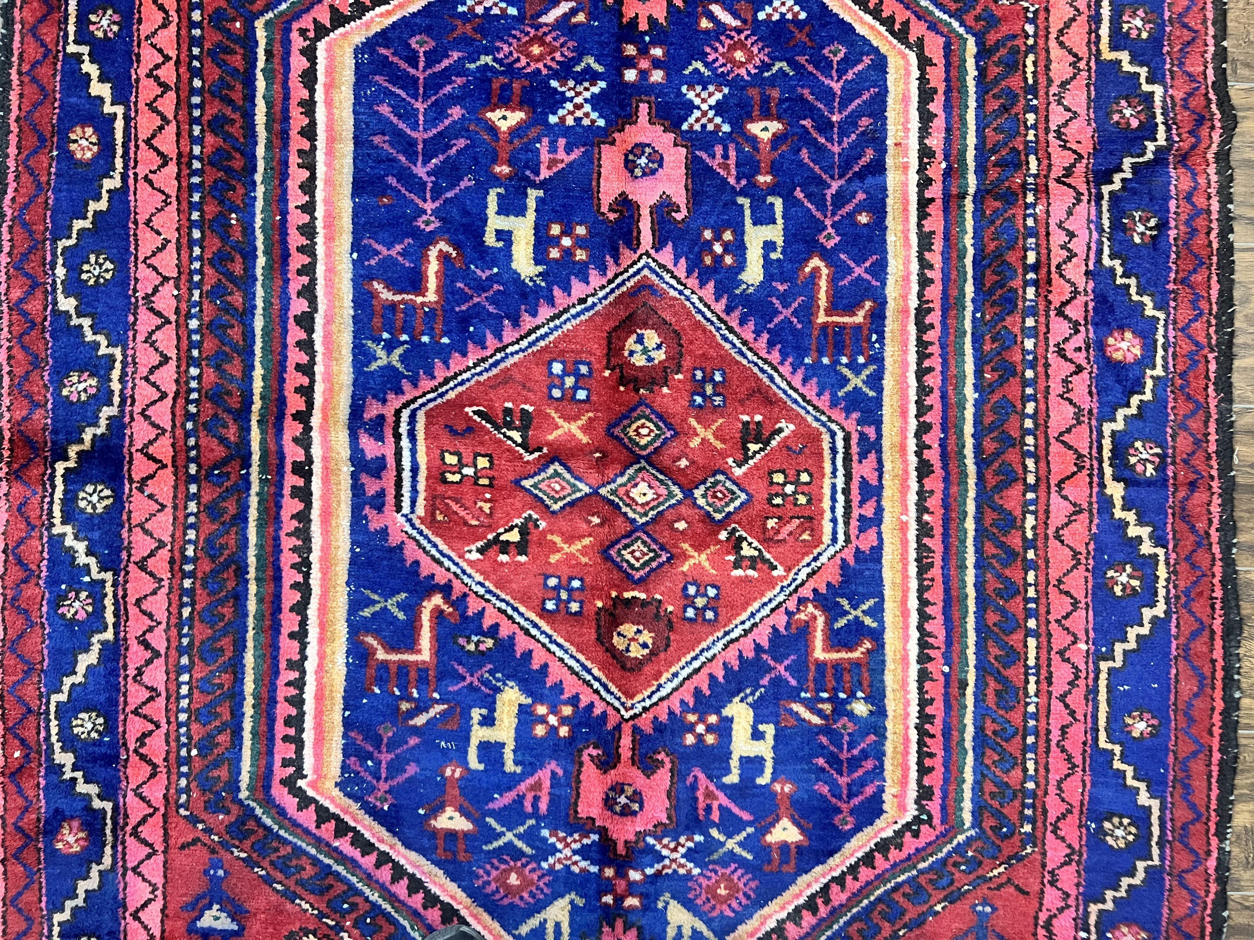 Iranian tribal rug 大判 Antique Persian Tribal Rugs, Douglas Stock Gallery, Boston Area