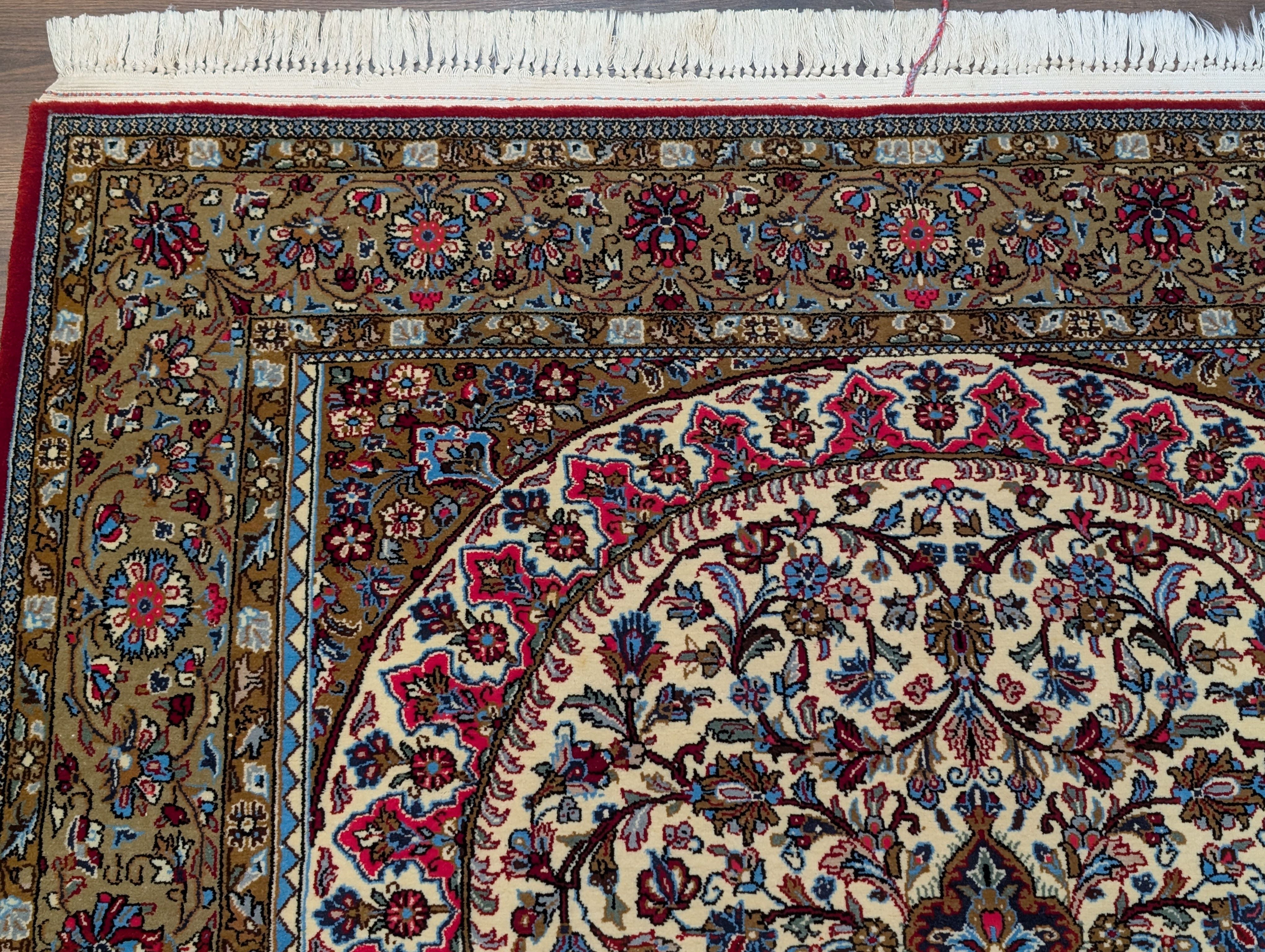 Persian Qum Rug 5x7, Fine 290 KPSI, Hand Knotted, Pair A - Jewel Rugs