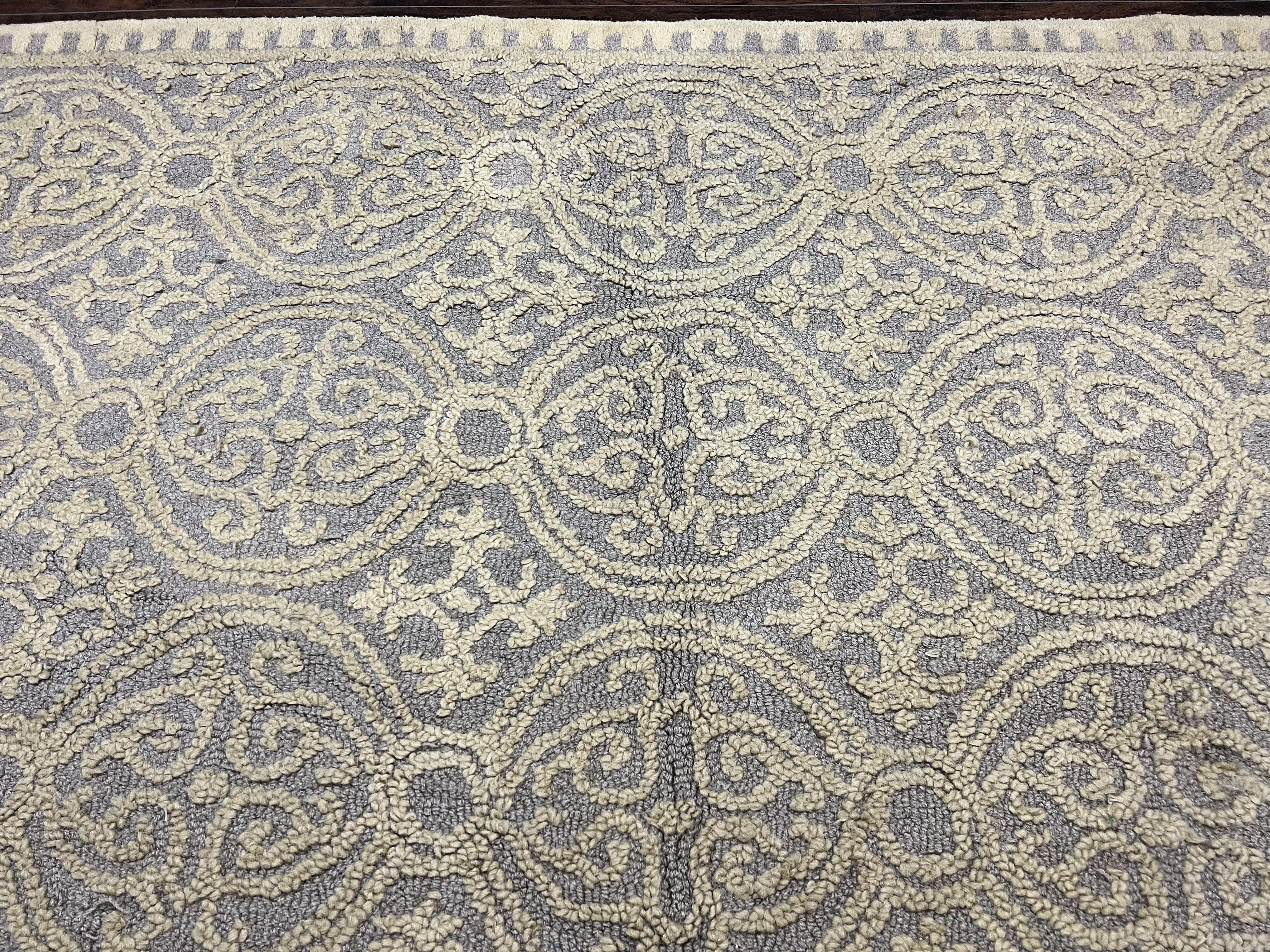 Safavieh Rug 8x10, Cambridge Rug, Wool Hand Tufted Carpet, Modern Room Sized Wool Pile Area Rug - Jewel Rugs