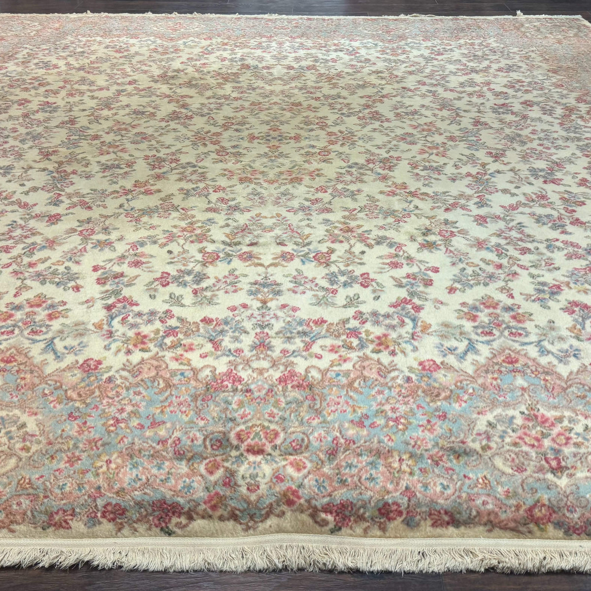 Karastan Kirman Rug #788, Wool Karastan Carpet 11x12, Unique Almost Sq ...