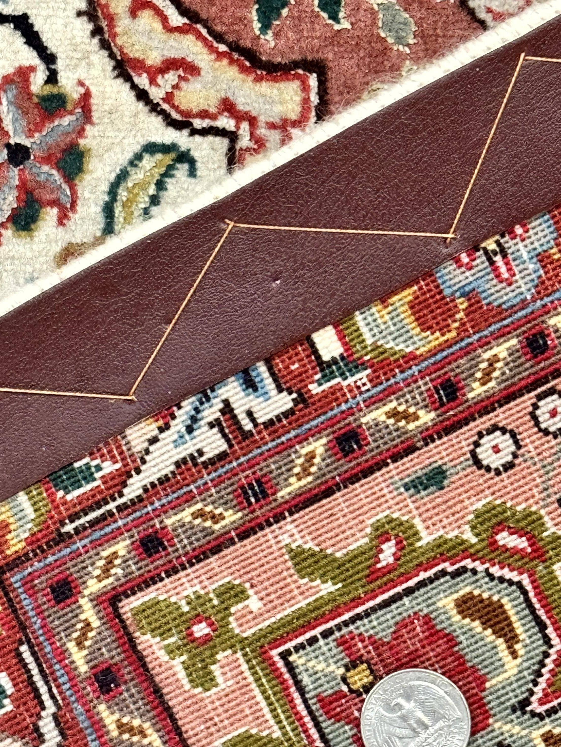 Small Persian Tabriz Rug 2x3, Floral Medallion, Wool and Silk, 340 KPSI - Jewel Rugs